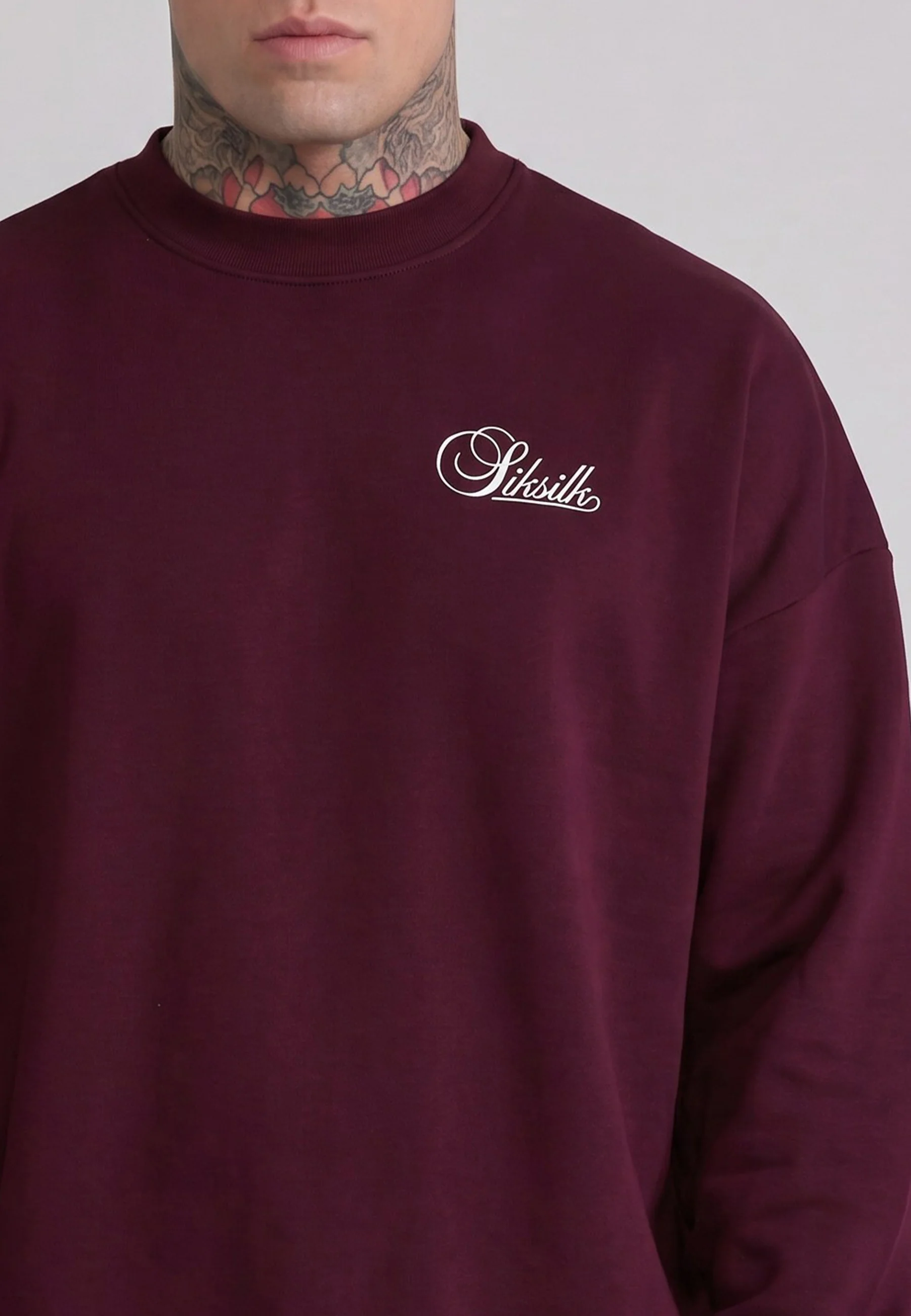 Burgundy Essentials Sweater - Image 2