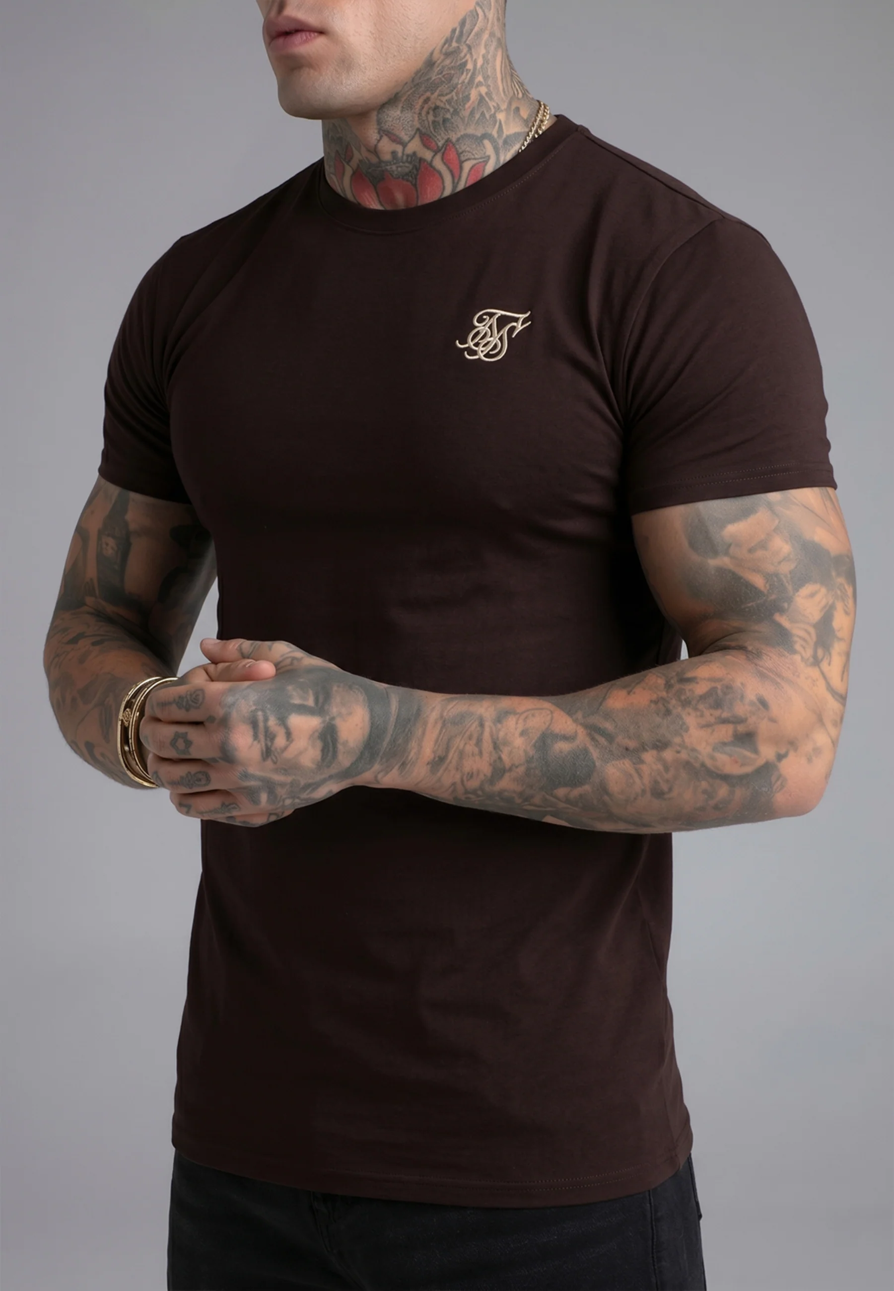 Brown Essentials T-Shirt - Image 2