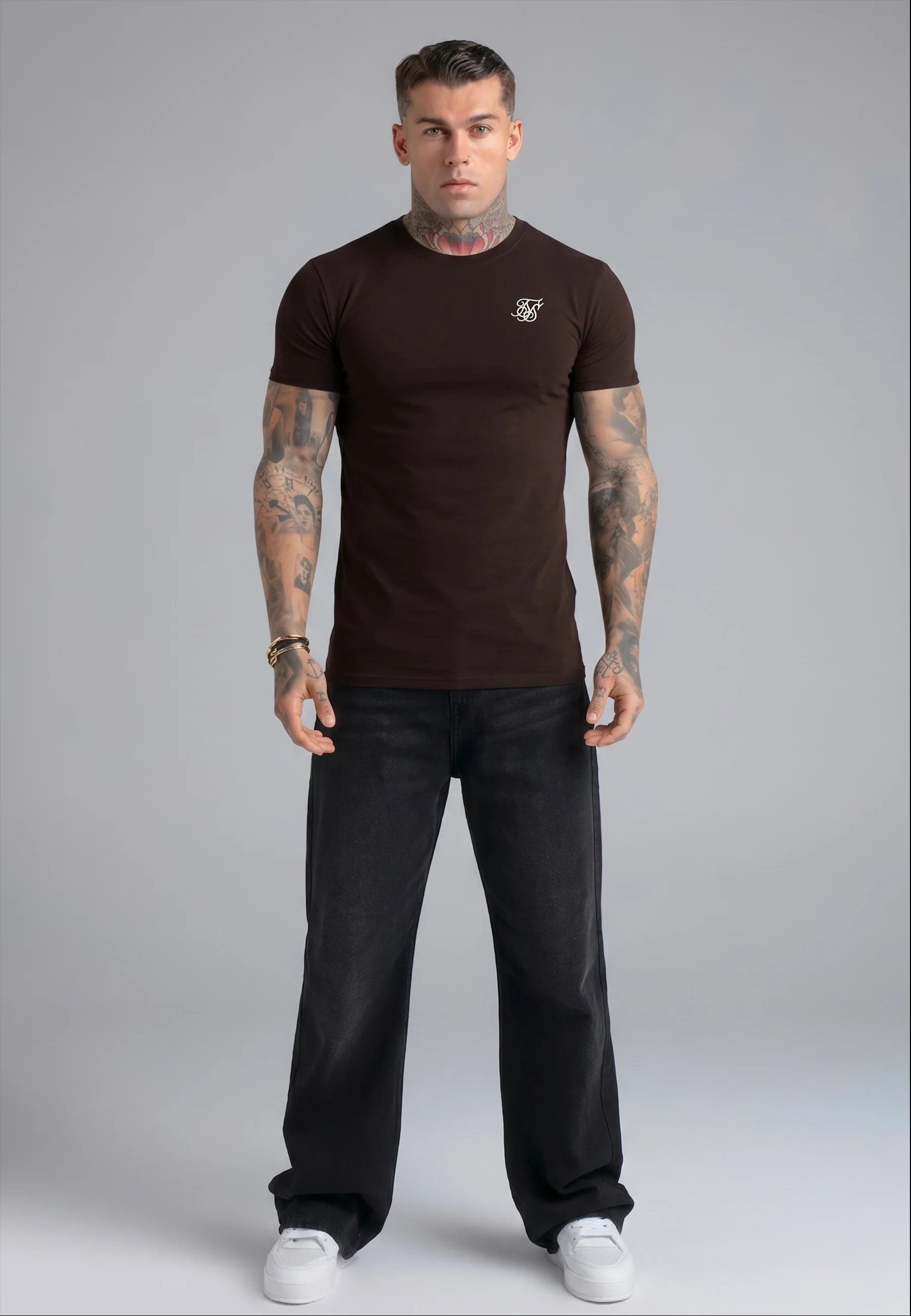 Brown Essentials T-Shirt - Image 3