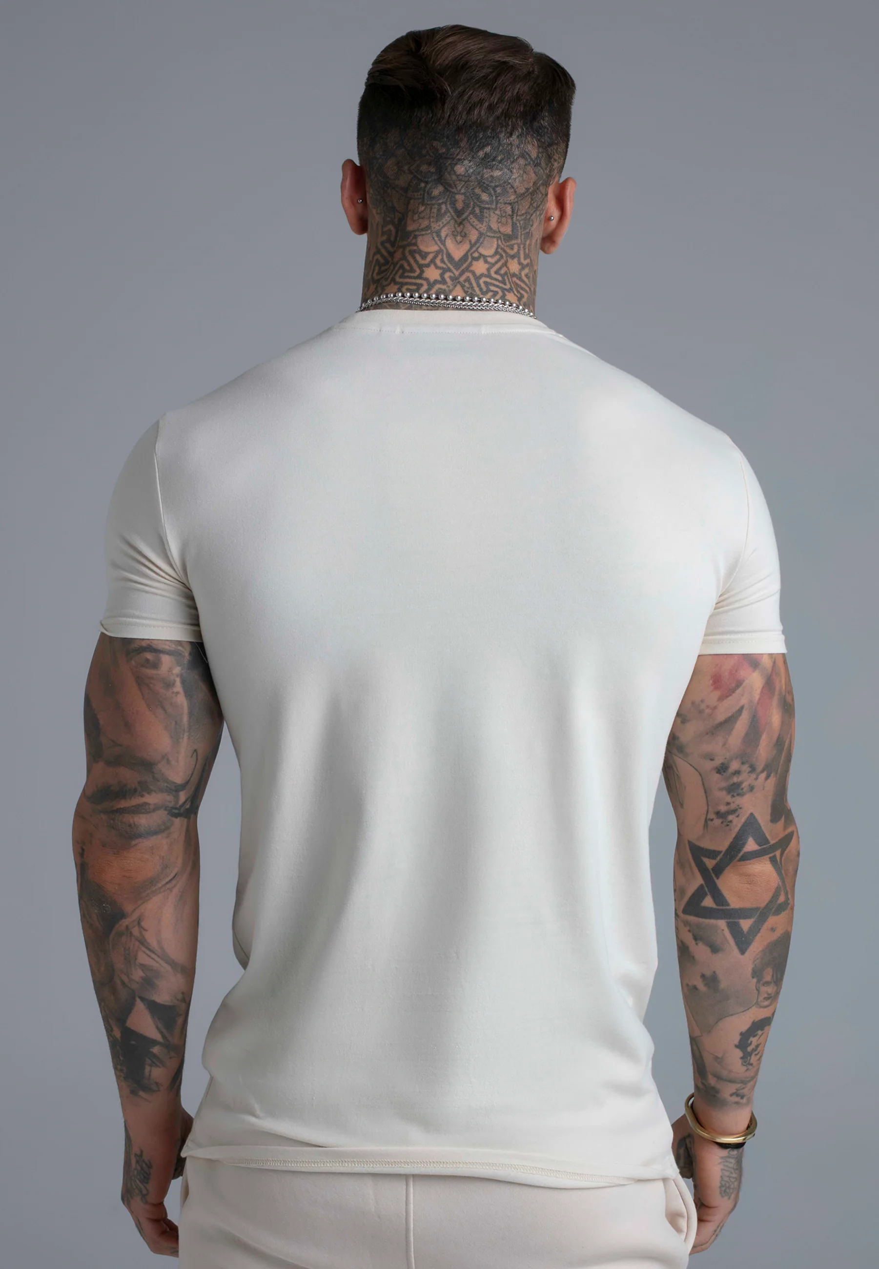 Ecru Essentials T-Shirt - Image 4