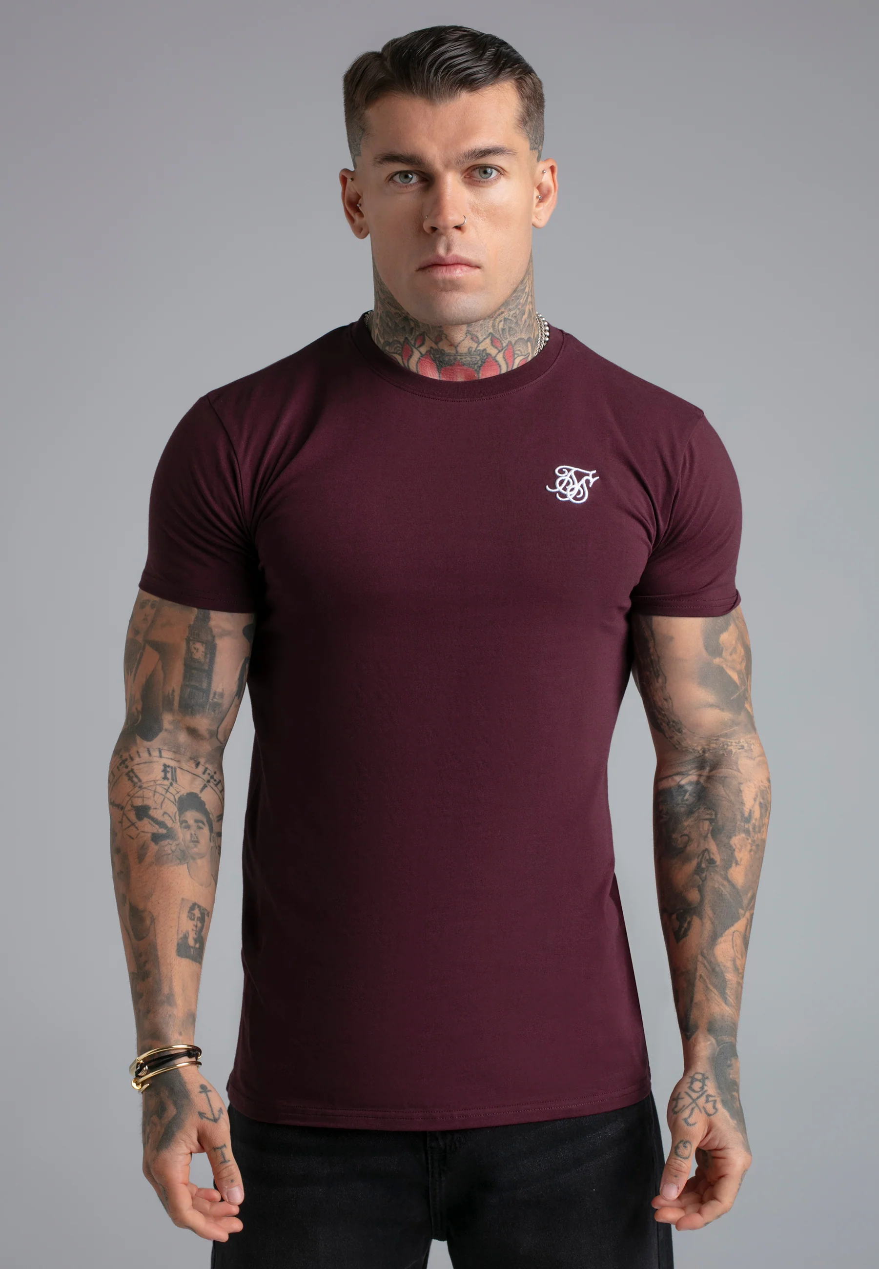 Burgundy Essentials T-Shirt