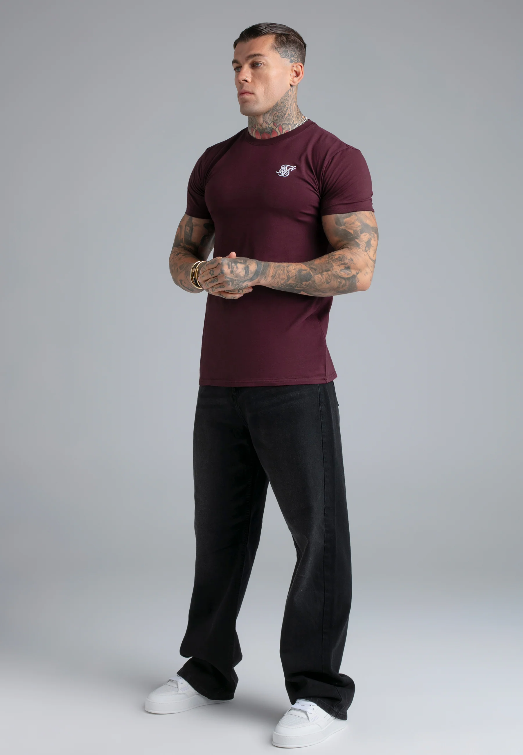 Burgundy Essentials T-Shirt - Image 4
