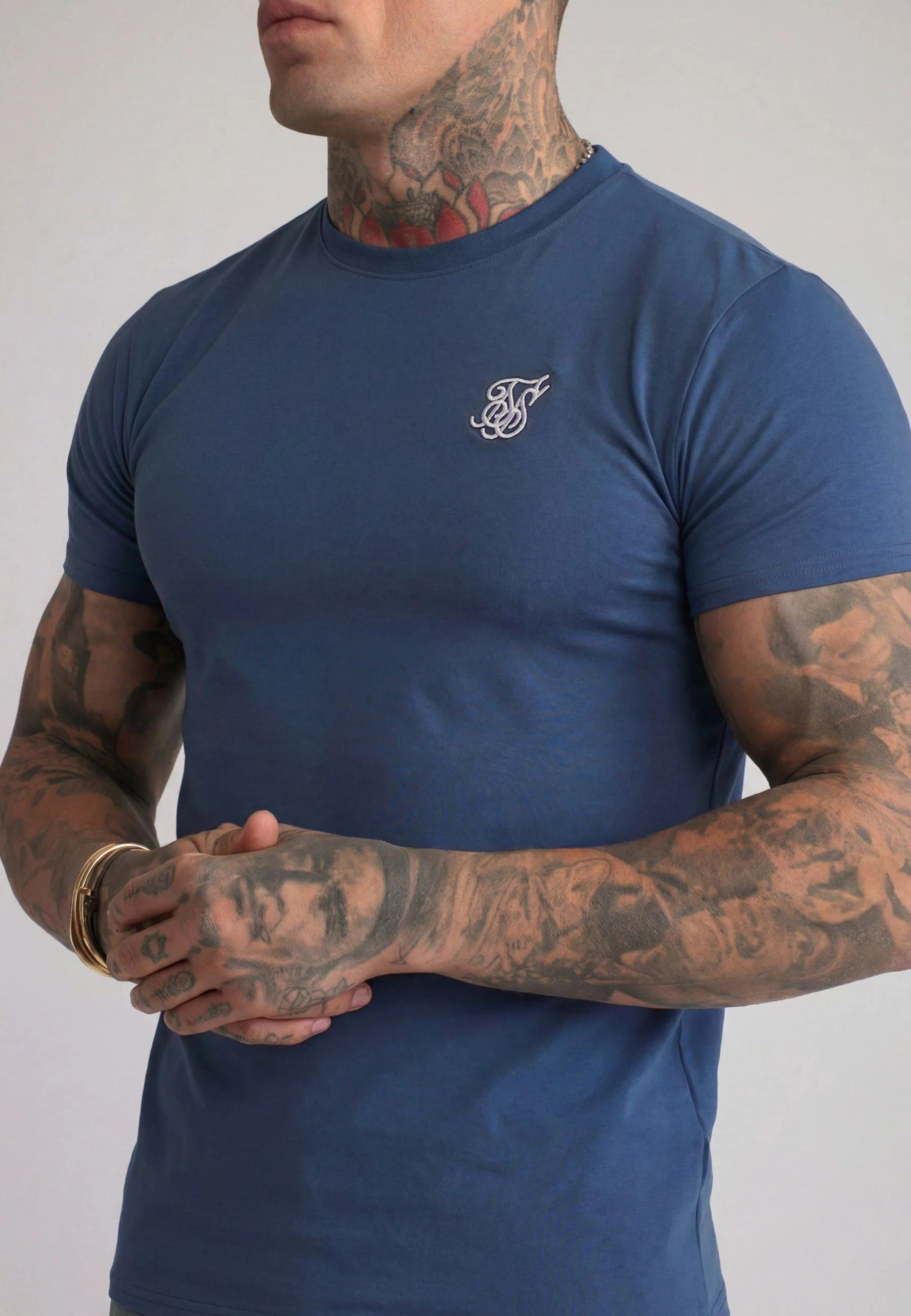 Blue Essentials T-Shirt - Image 2