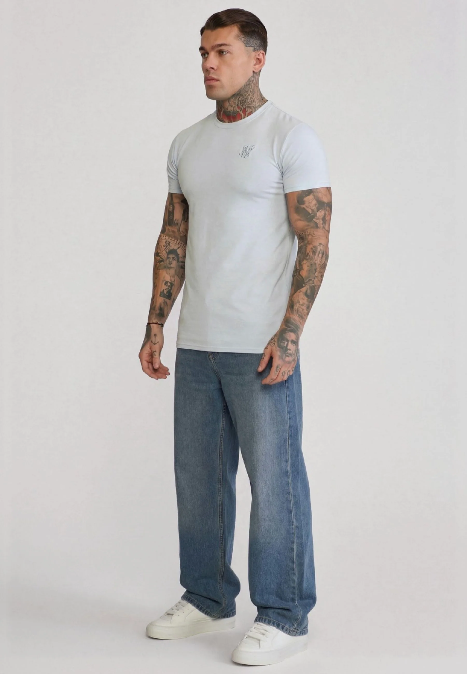Blue Essentials T-Shirt - Image 4
