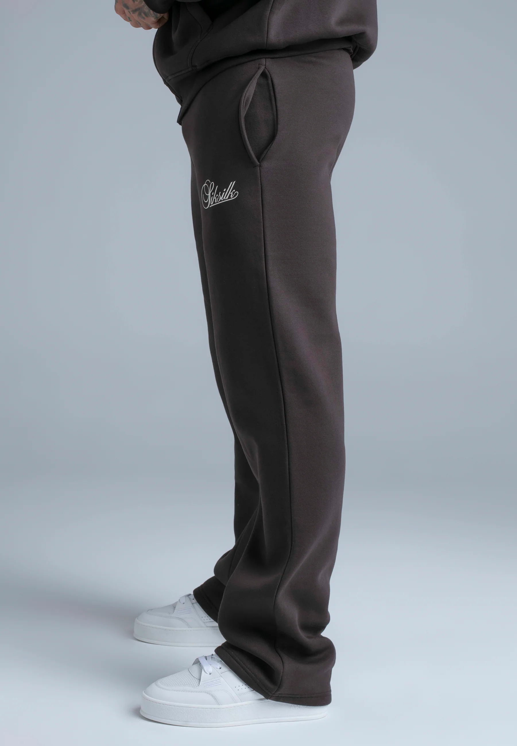 Brown Essentials Track Pants - Image 2