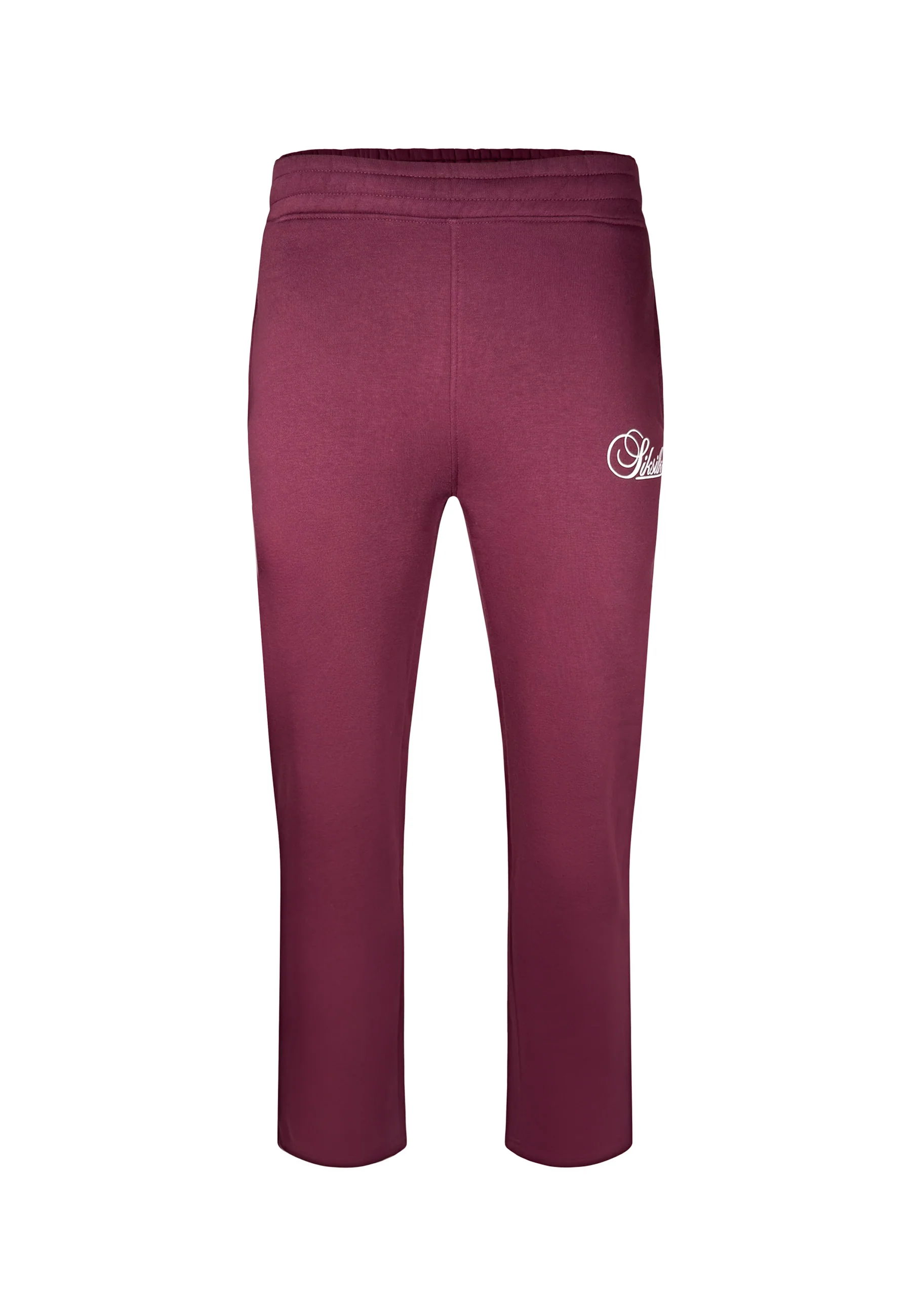 Burgundy Essentials Track Pants - Image 6