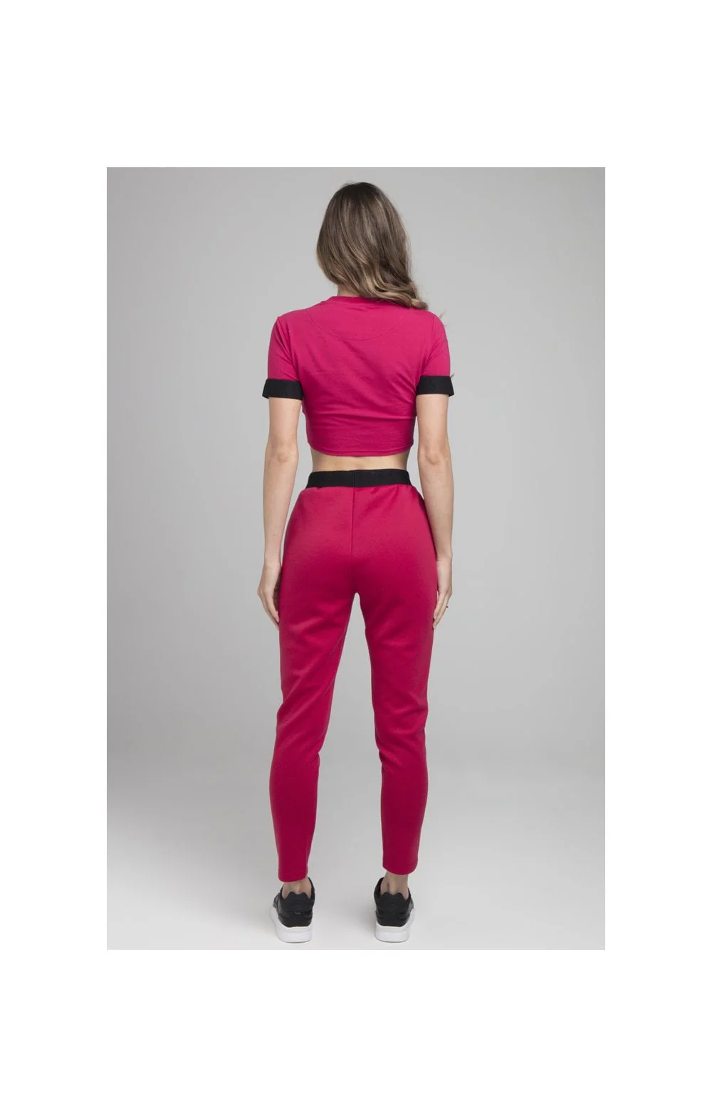 SikSilk Exhibit Crop Tee - Pink - Image 6