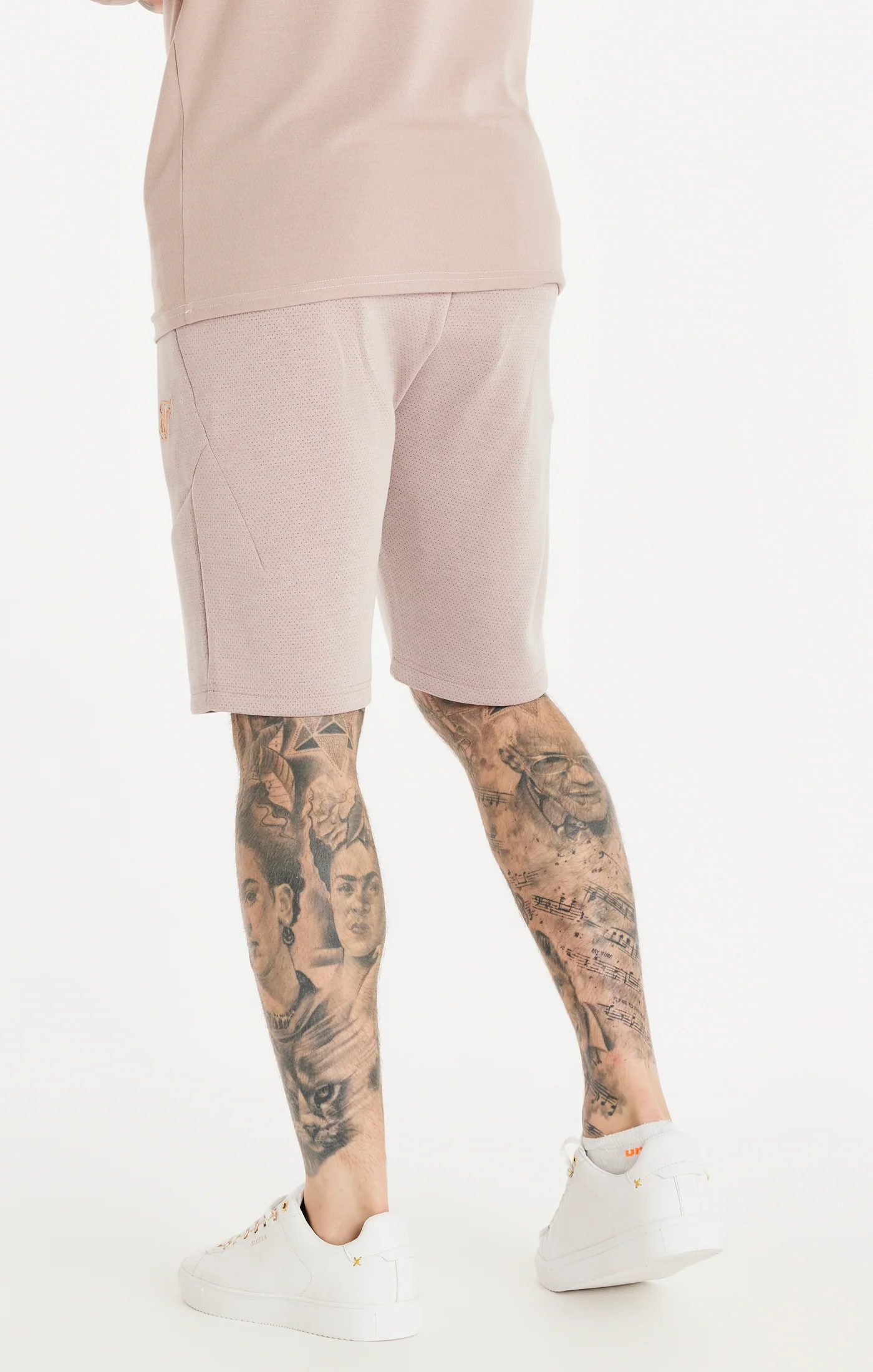 Pink Washed Textured Short - Image 3