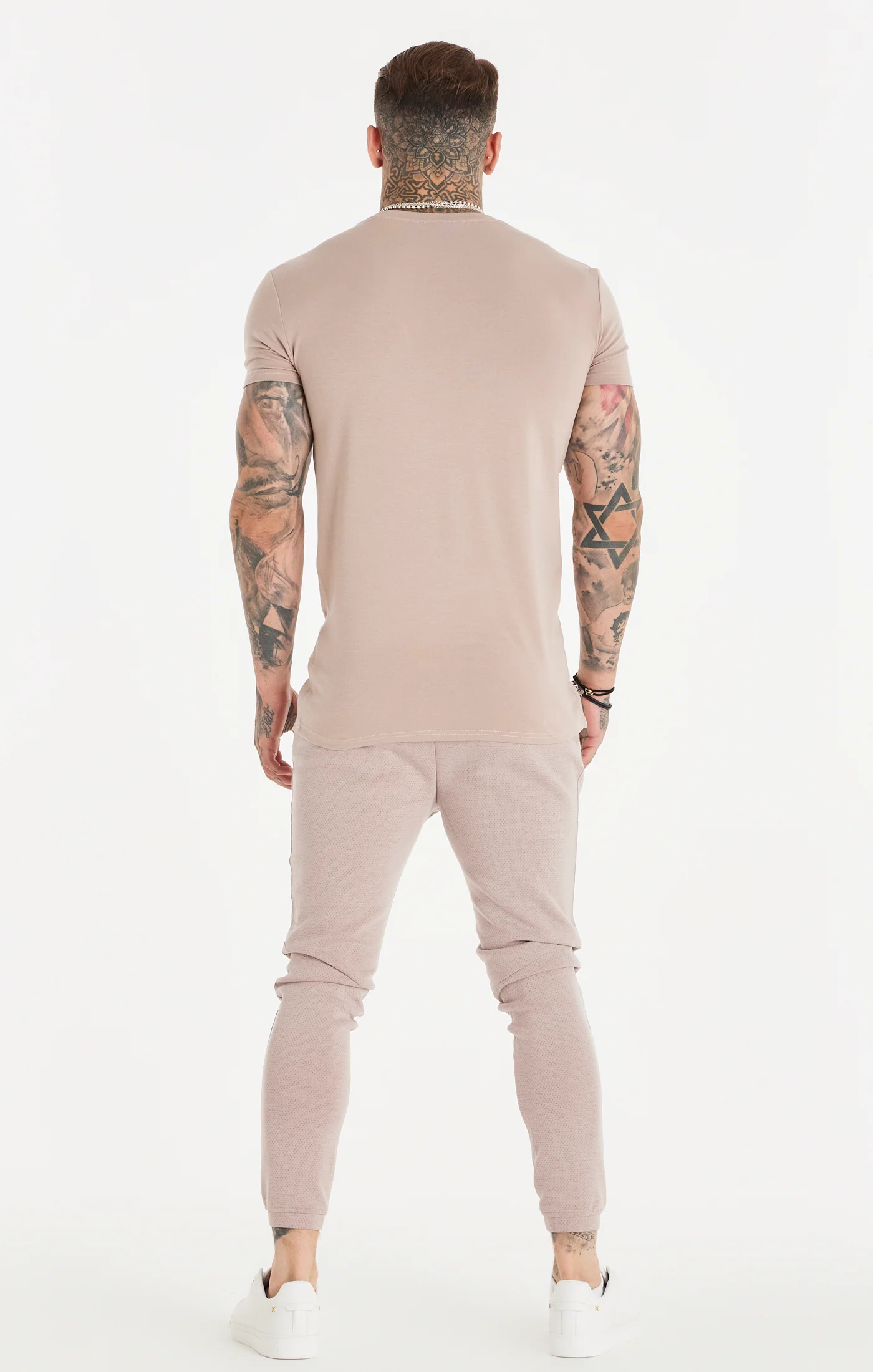 Pink Washed Fitted Tape Pant - Image 8