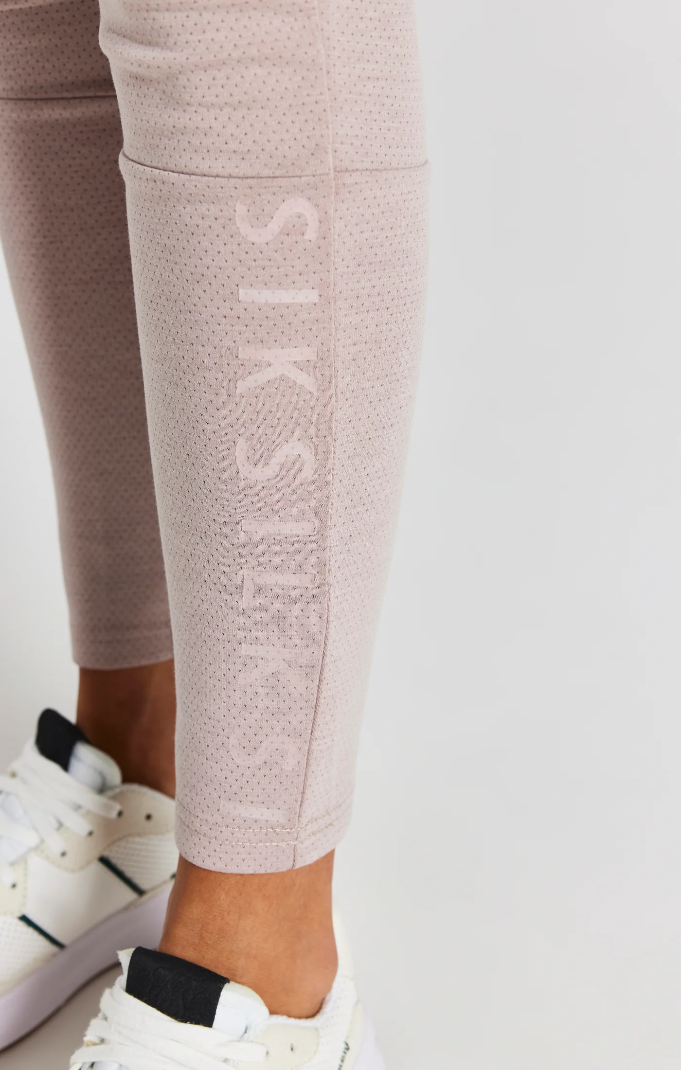 SikSilk Exhibit Premium Track Pants - Washed Pink - Image 6