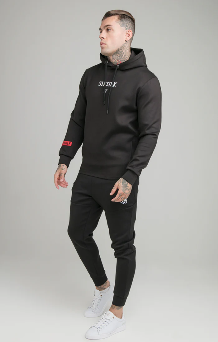 Black Exhibit Pro Overhead Hoodie - Image 2