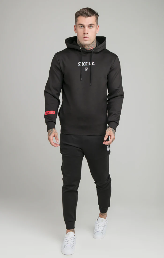 Black Exhibit Pro Overhead Hoodie - Image 4