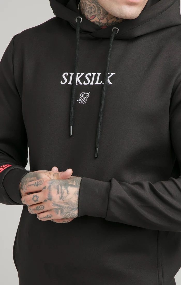 Black Exhibit Pro Overhead Hoodie - Image 5