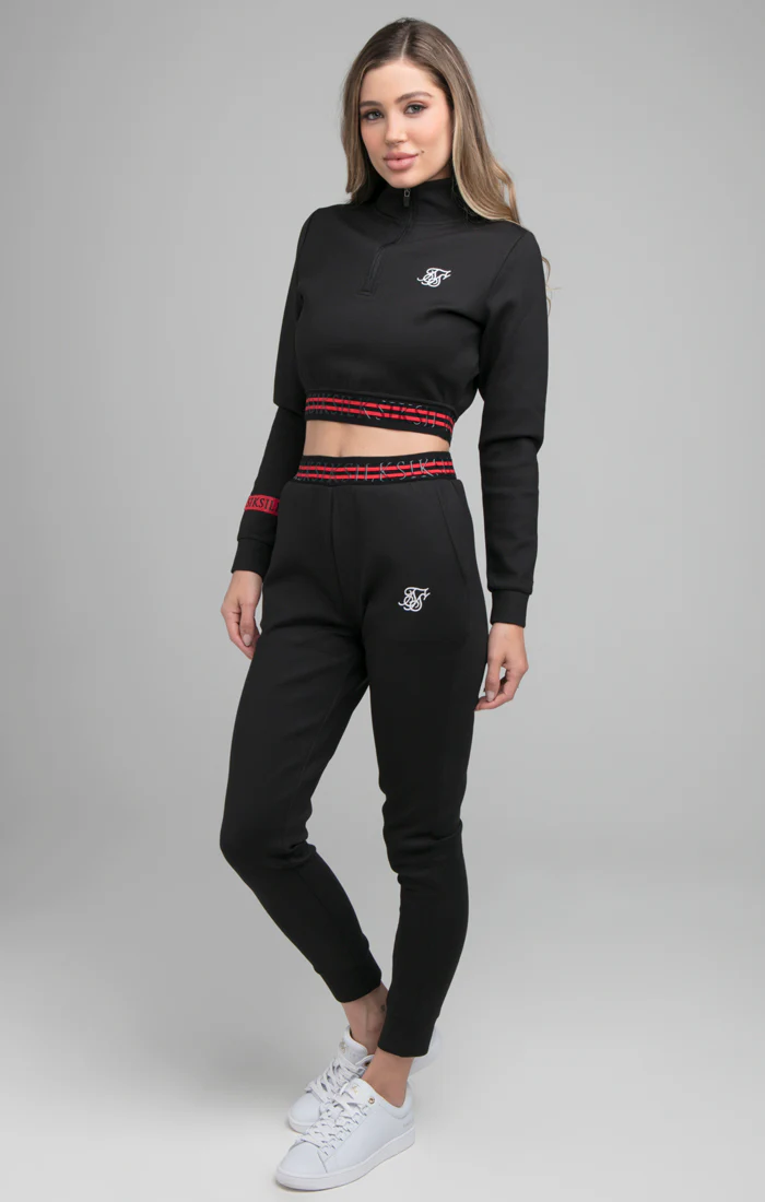 SikSilk Exhibit Pro Track Top - Black - Image 3
