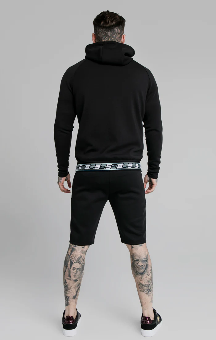Black Tape Zip-Thru Hoodie - Image 5