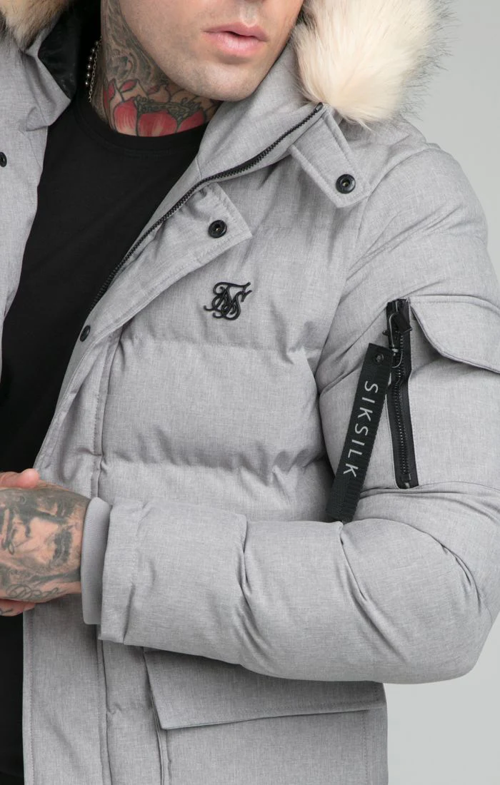 Grey Marl Expedition Parka - Image 4