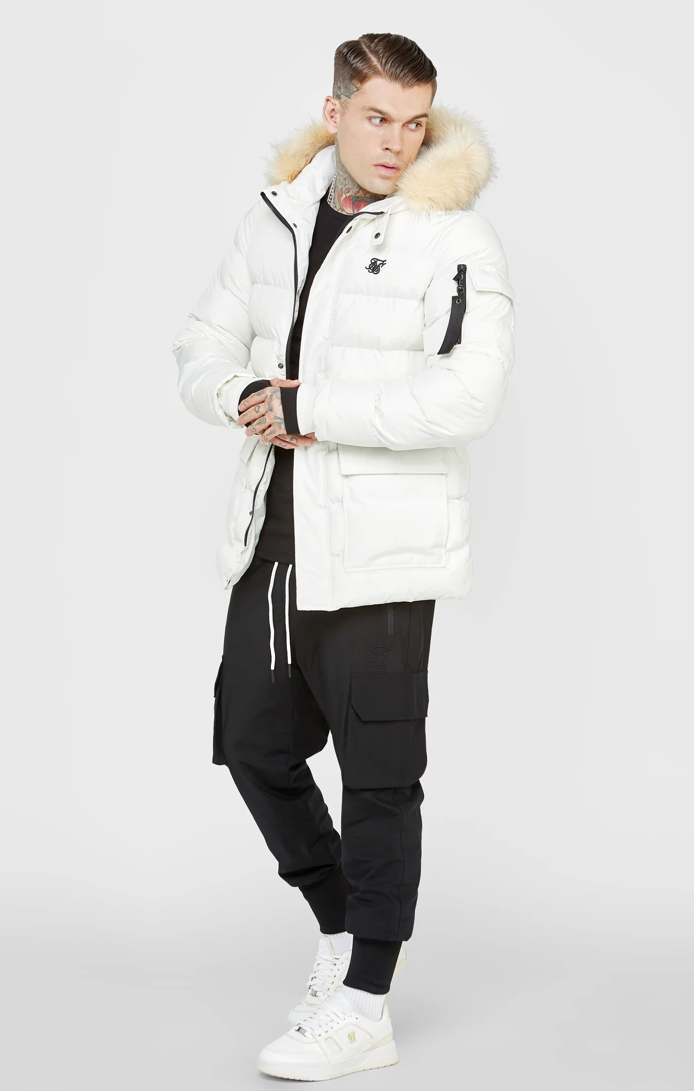 White Expedition Parka - Image 3