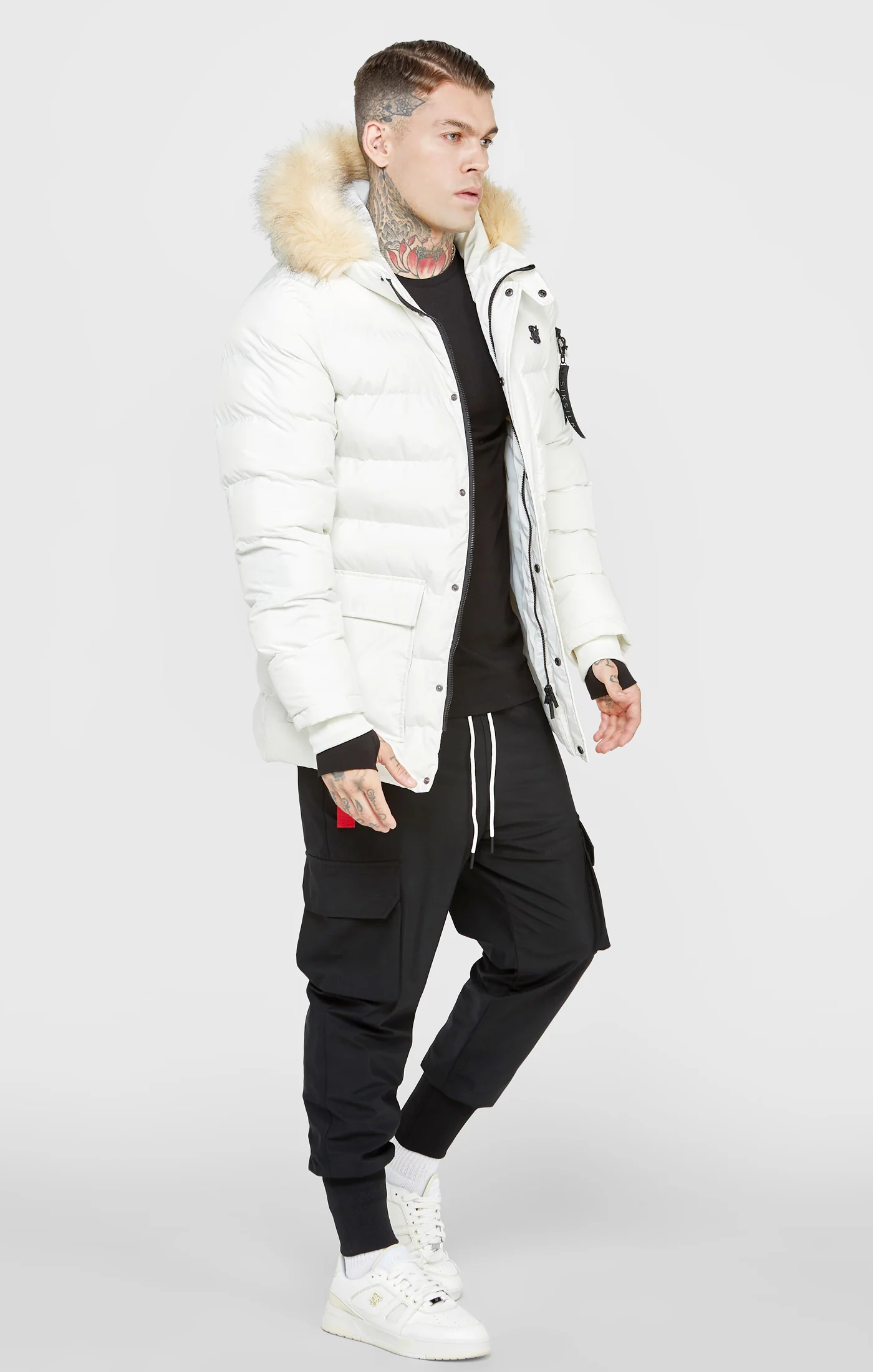 White Expedition Parka - Image 4