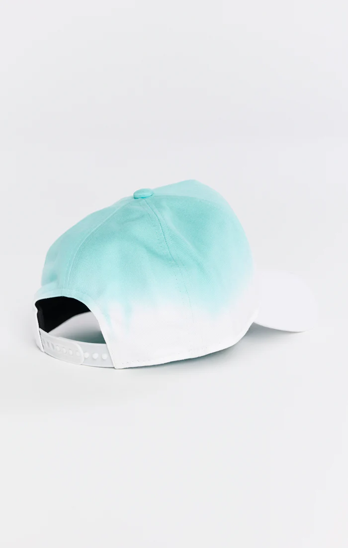 Teal Fade Cotton Trucker Cap - Image 2
