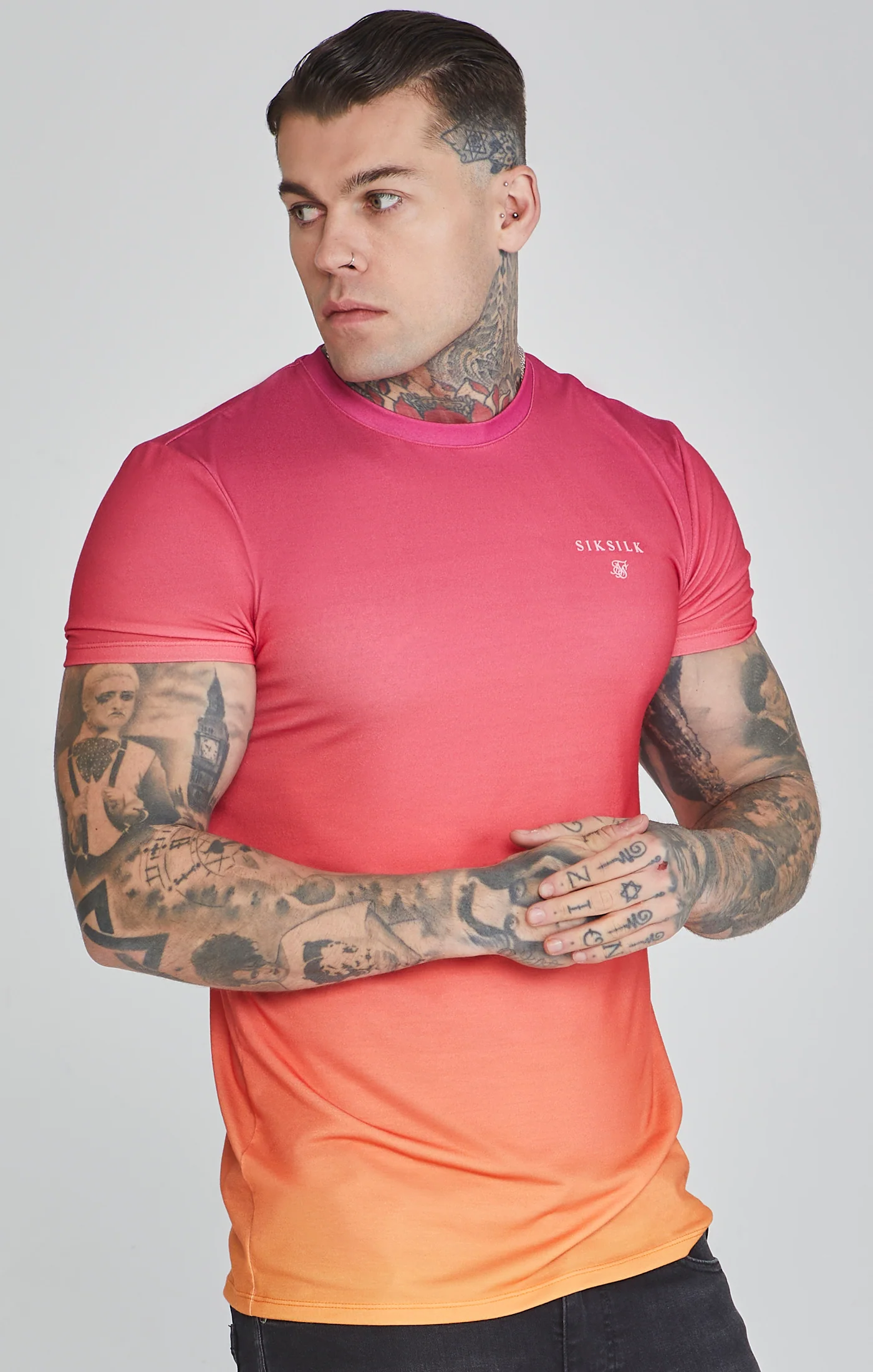 Pink Yellow Fade T-Shirt