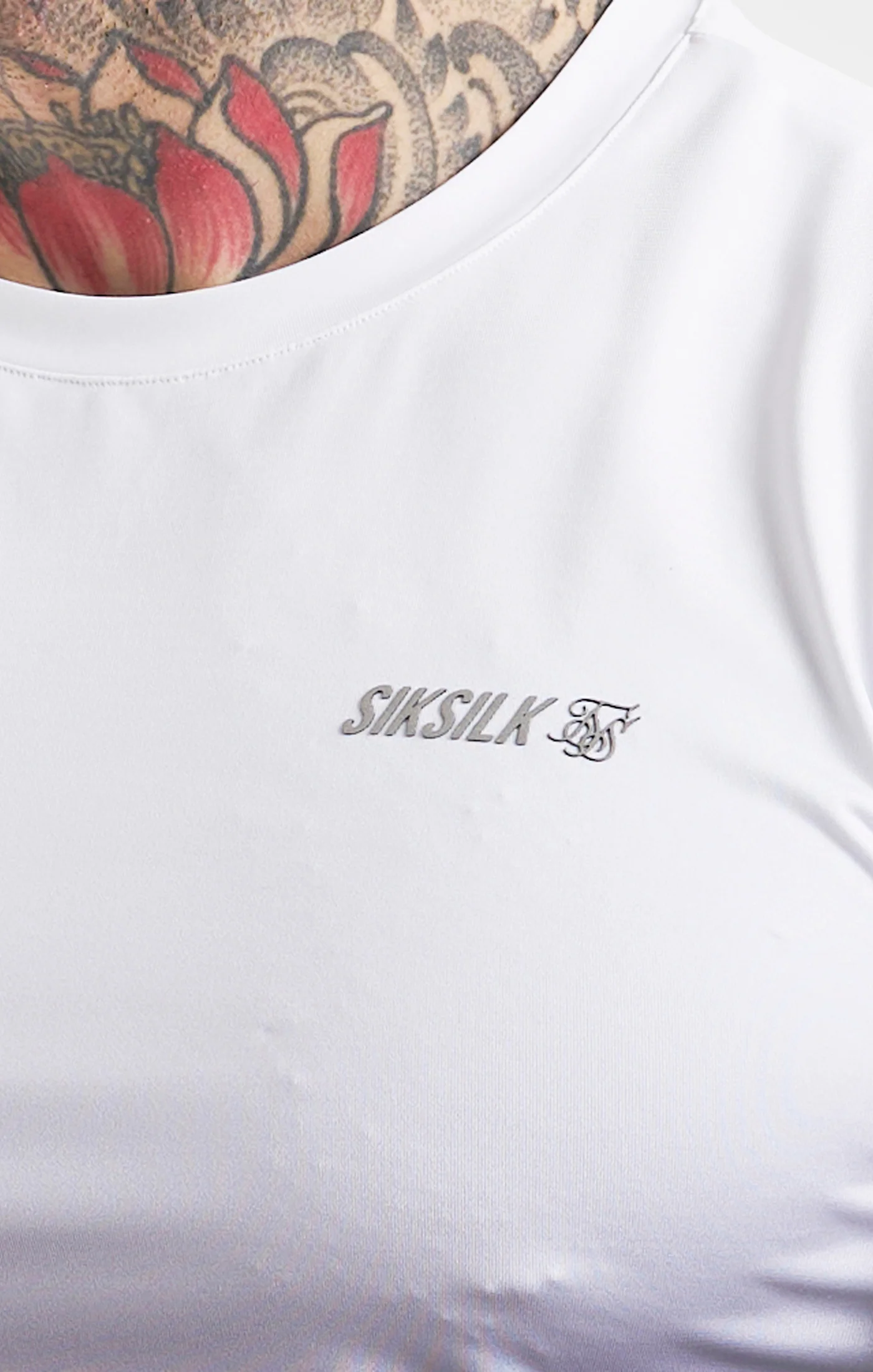 Navy Sports Fade T-Shirt - Image 2