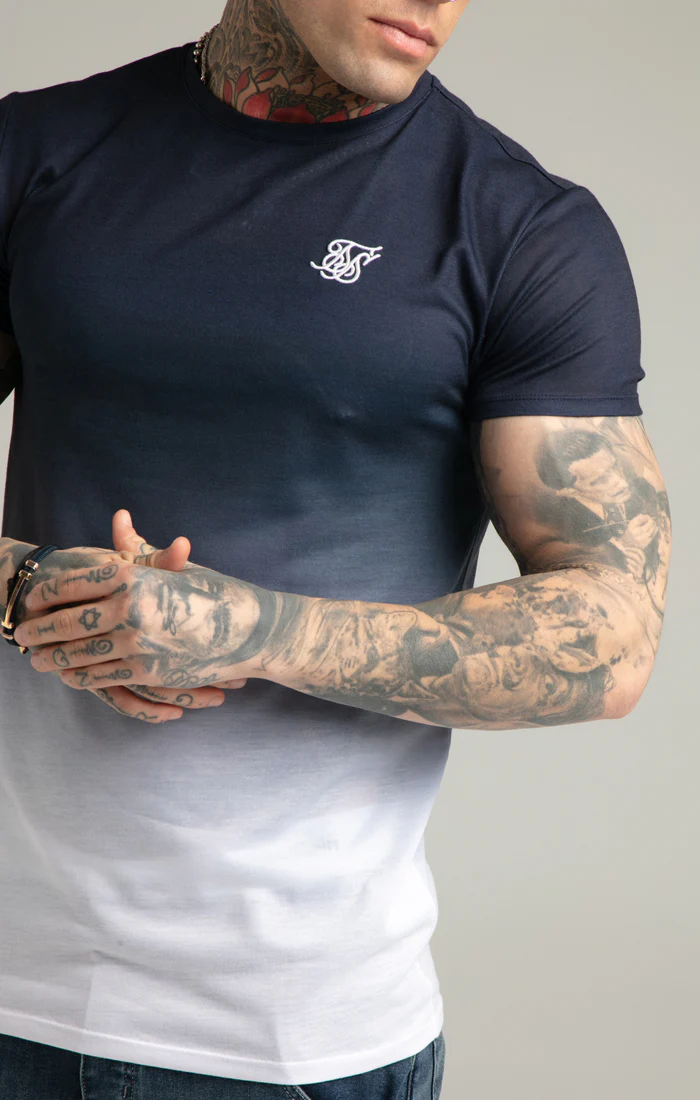 Navy Fade T-Shirt - Image 2