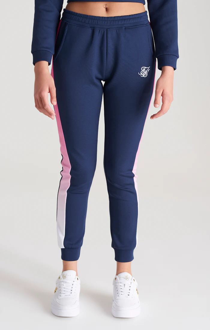 Girls Navy Fade Track Pant - Image 3