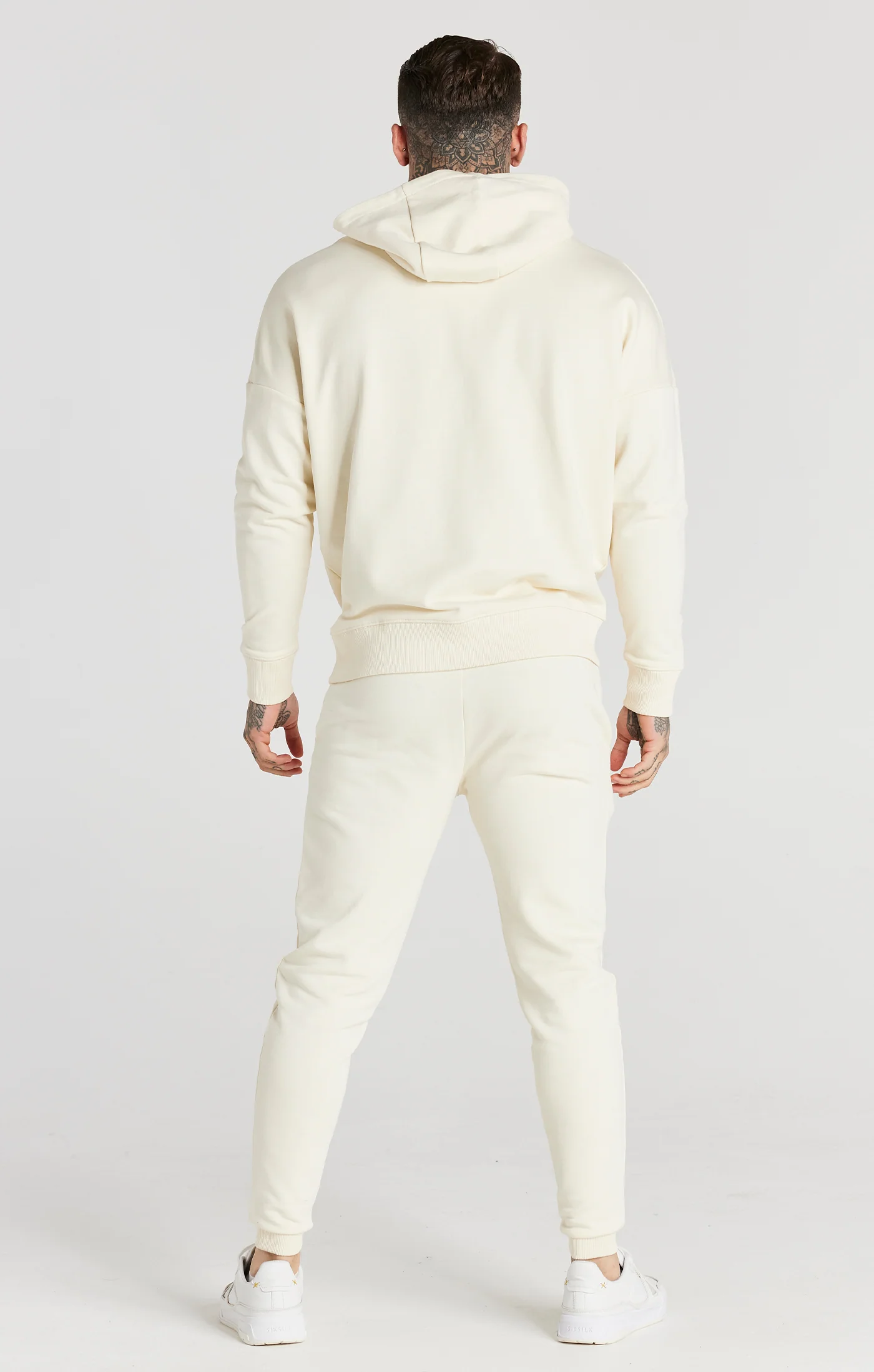 Ecru Faded Floral Jogger - Image 5