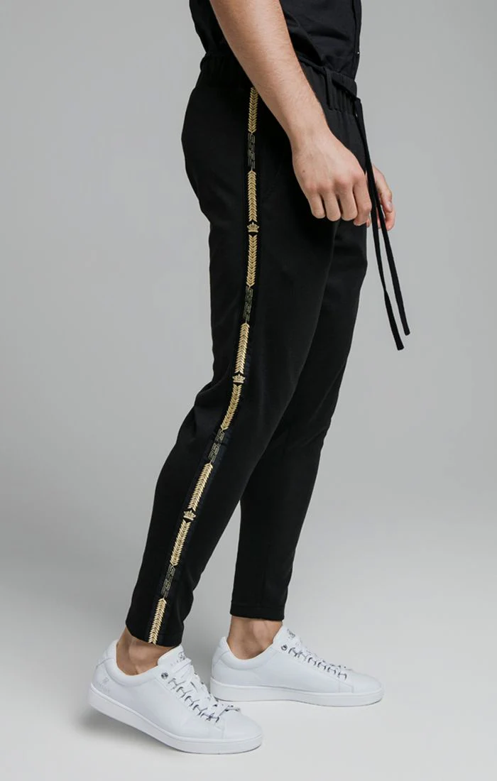 Black Fitted Smart Pant - Image 4