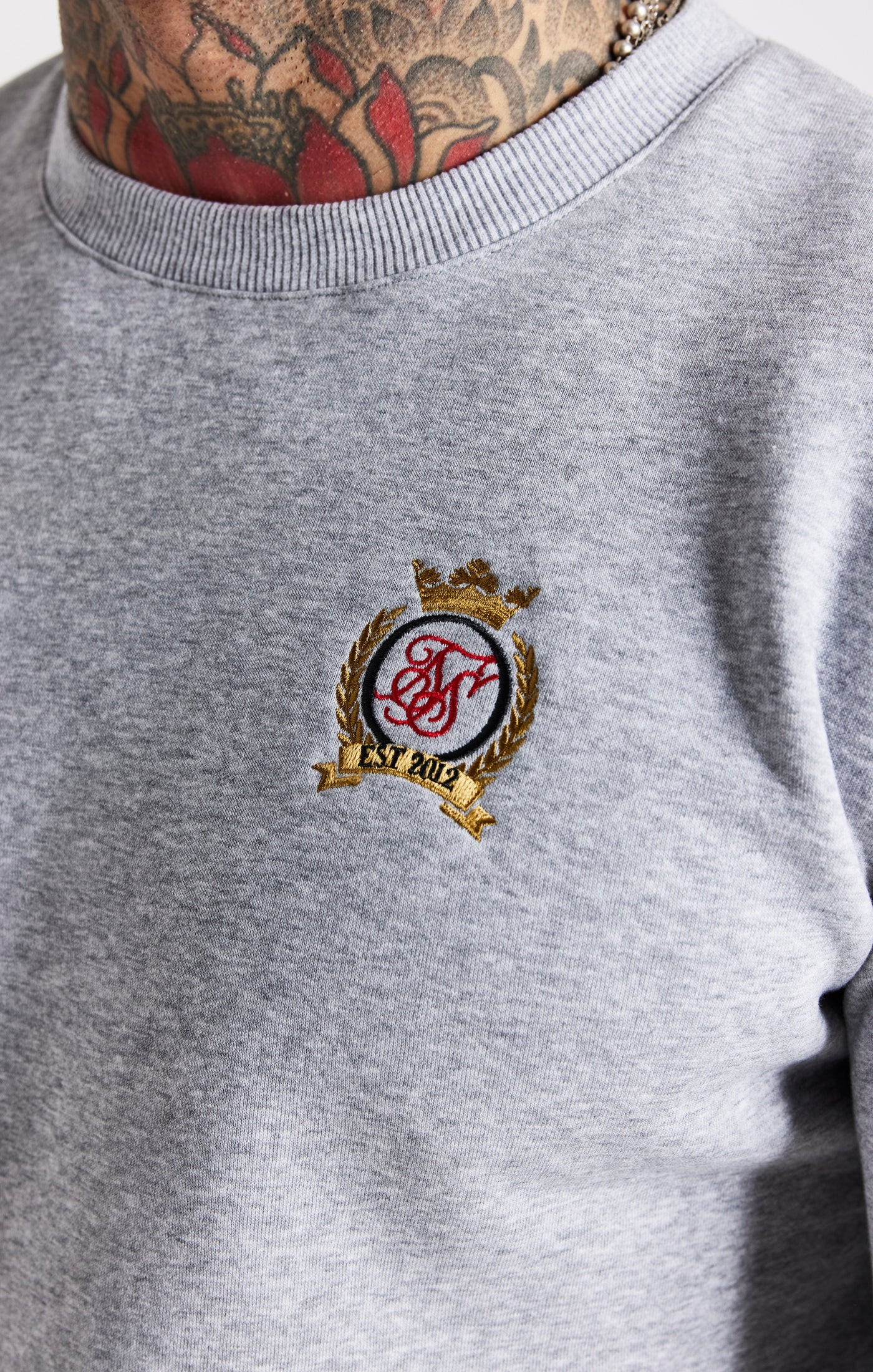 Grey Fleece Sweatshirt - Image 2