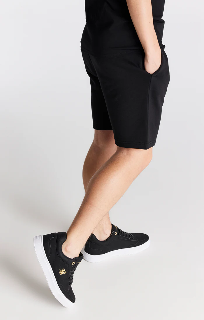 Boys Black Essentials Fleece Short - Image 2