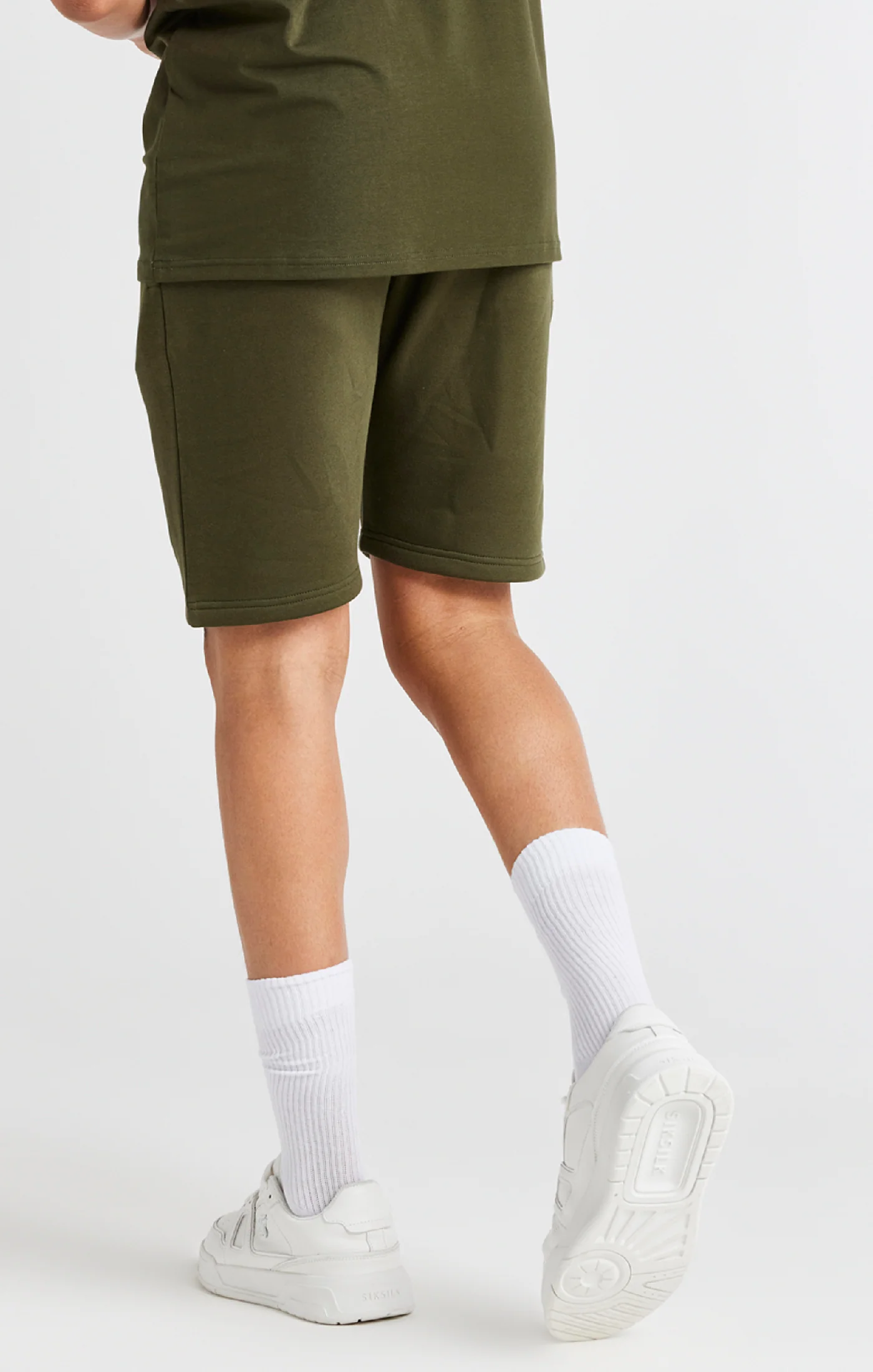 Boys Khaki Fleece Short - Image 4
