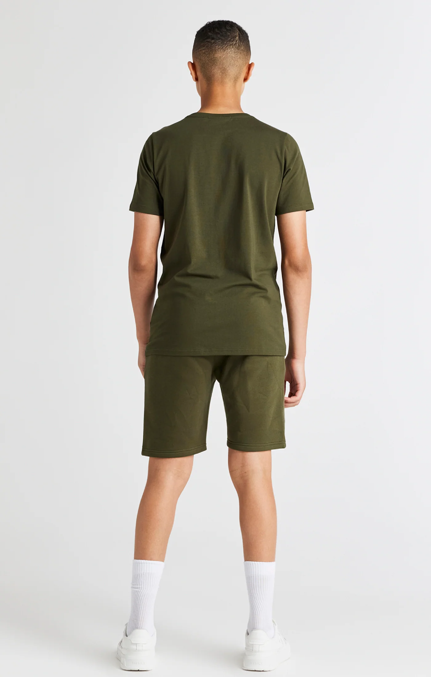 Boys Khaki Fleece Short - Image 5