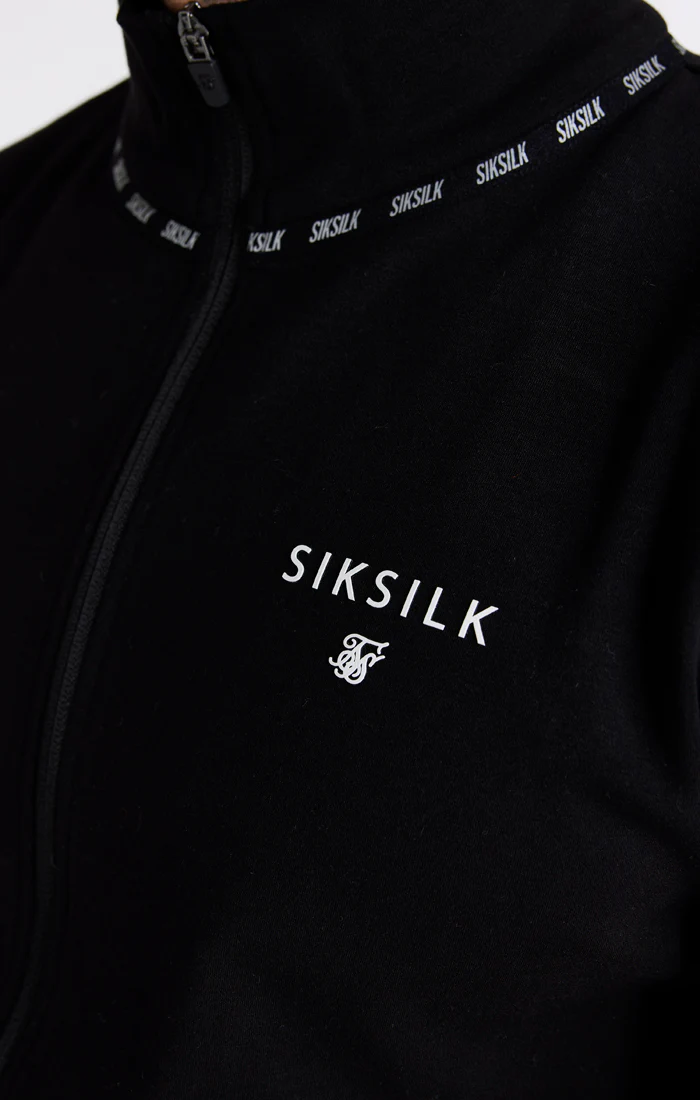 Black Flight Funnel Zip Through Hoodie - Image 5