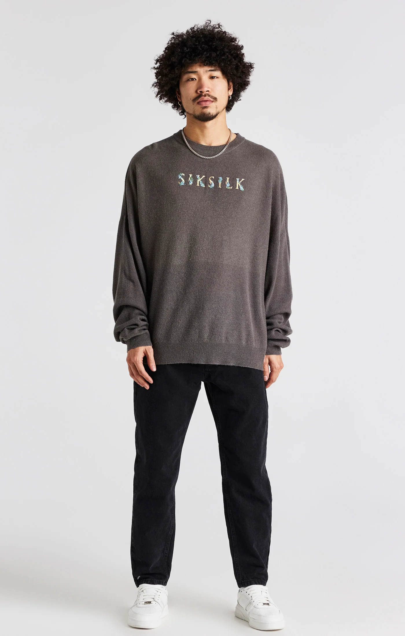 Black Knitted Sweater - Image 3