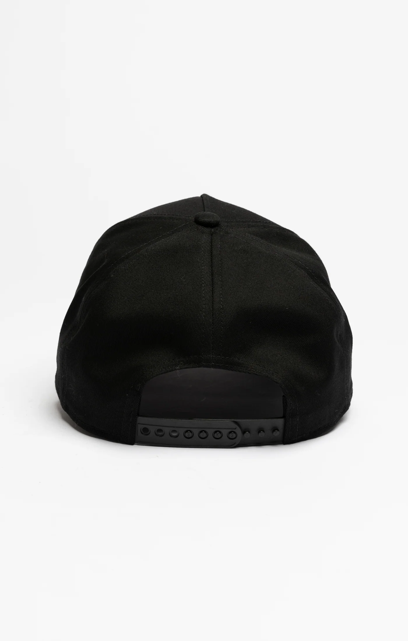 Black Floral Embroidery Trucker Cap - Image 4