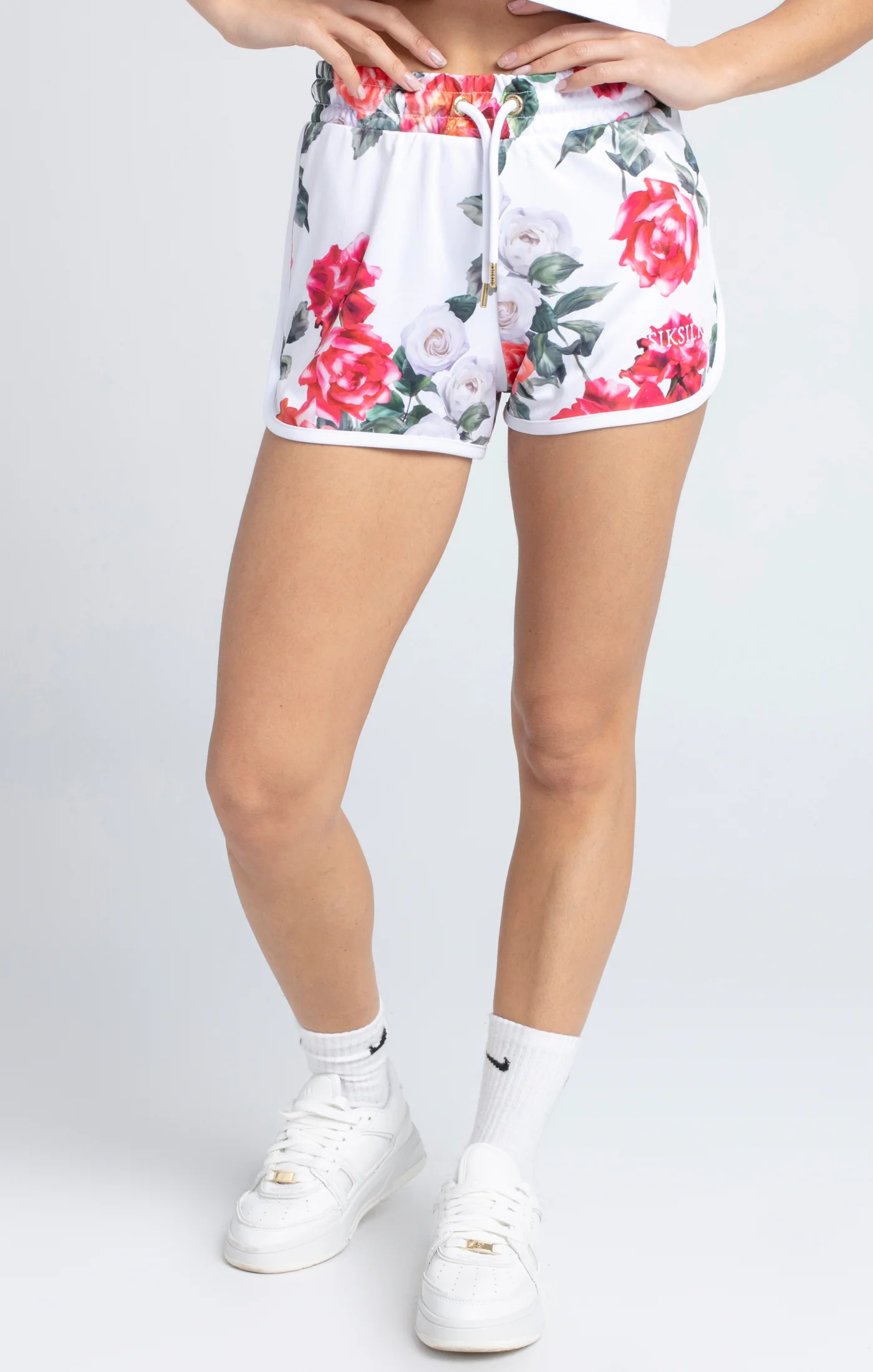 Ecru Floral Short