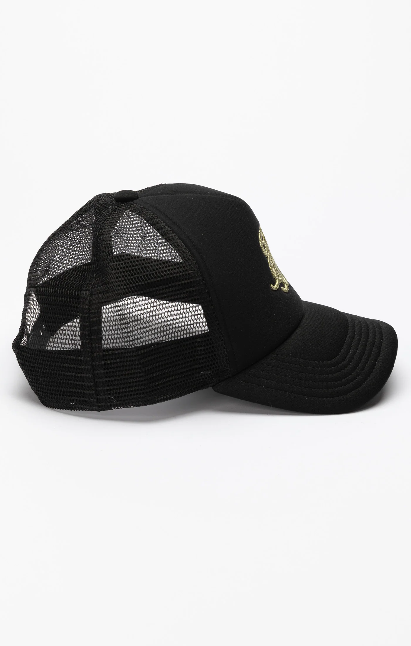 Black Foam Trucker Cap - Image 3