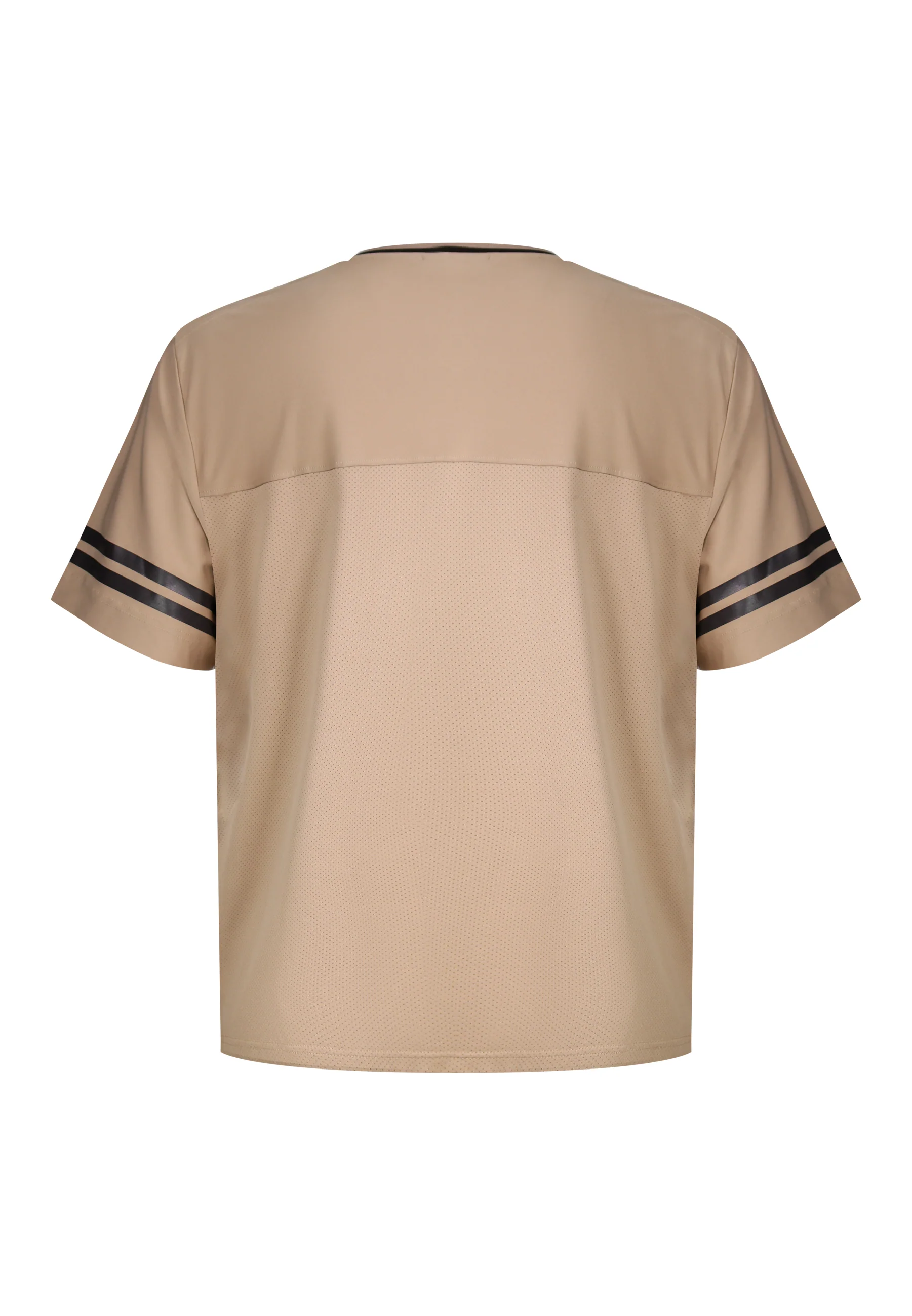 Beige Football T-Shirt - Image 7