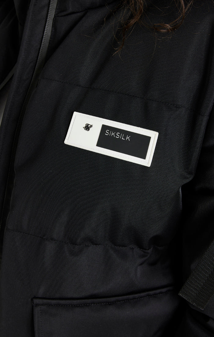 Black Padded Jacket - Image 3