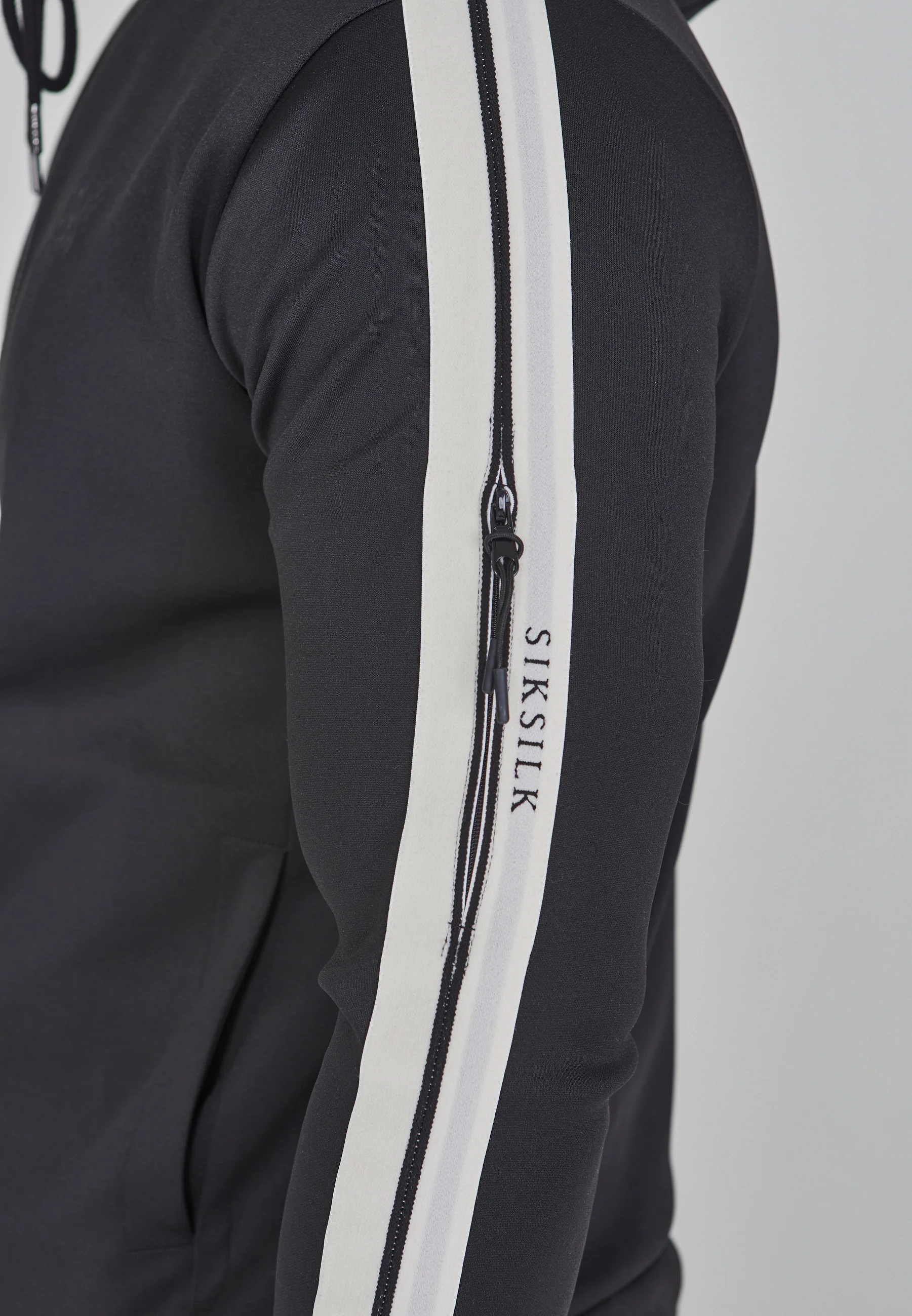 Black Full Zip Hoodie - Image 4