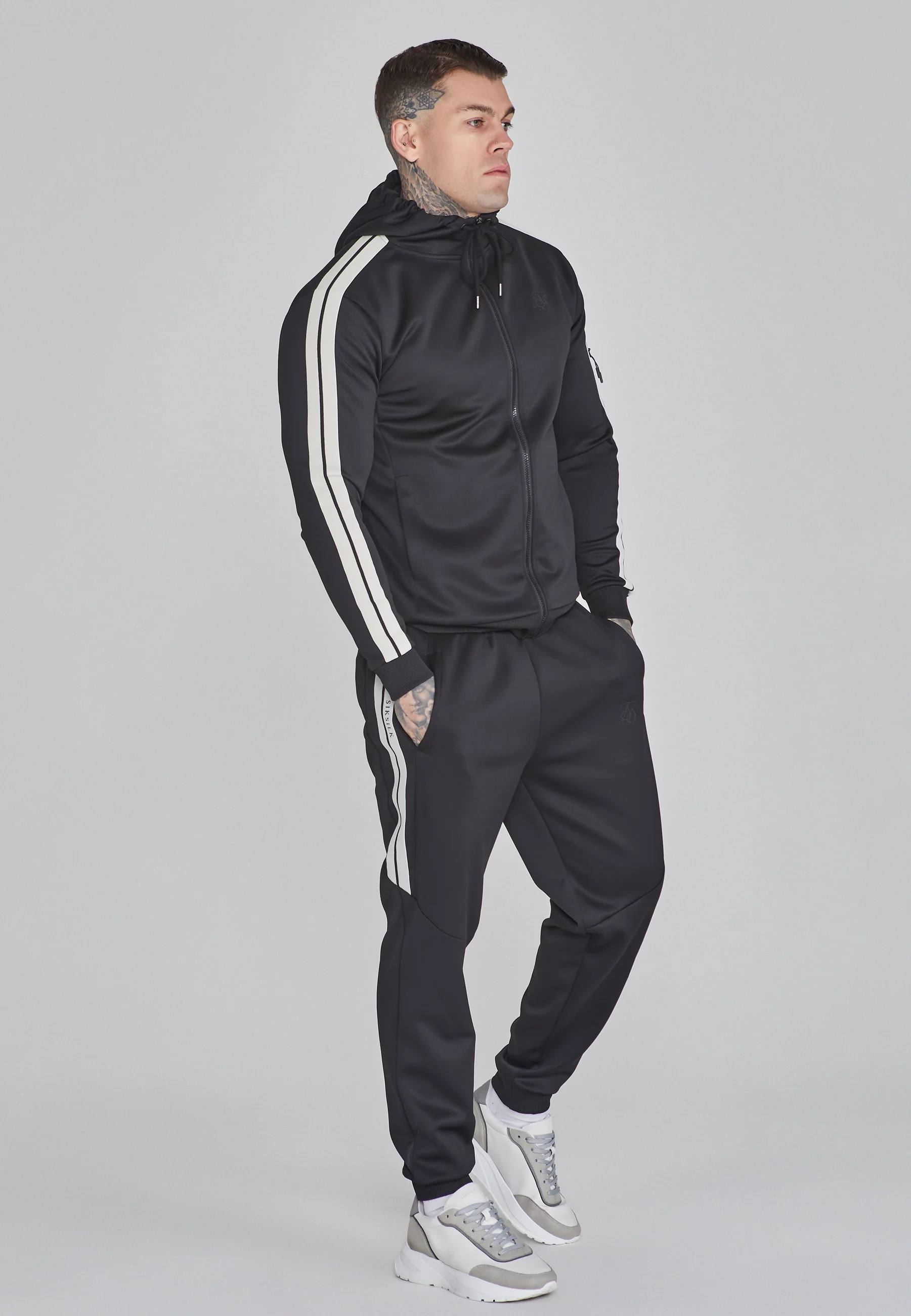 Black Full Zip Hoodie - Image 5