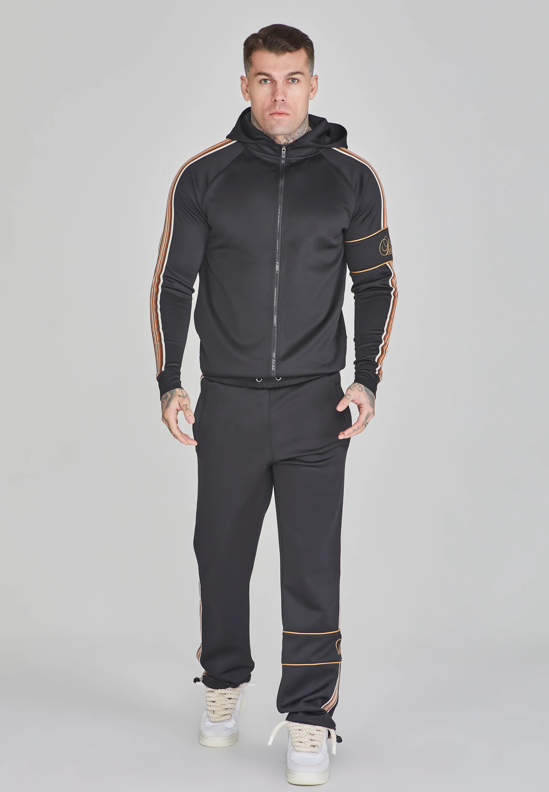 Black Full Zip Hoodie - Image 2