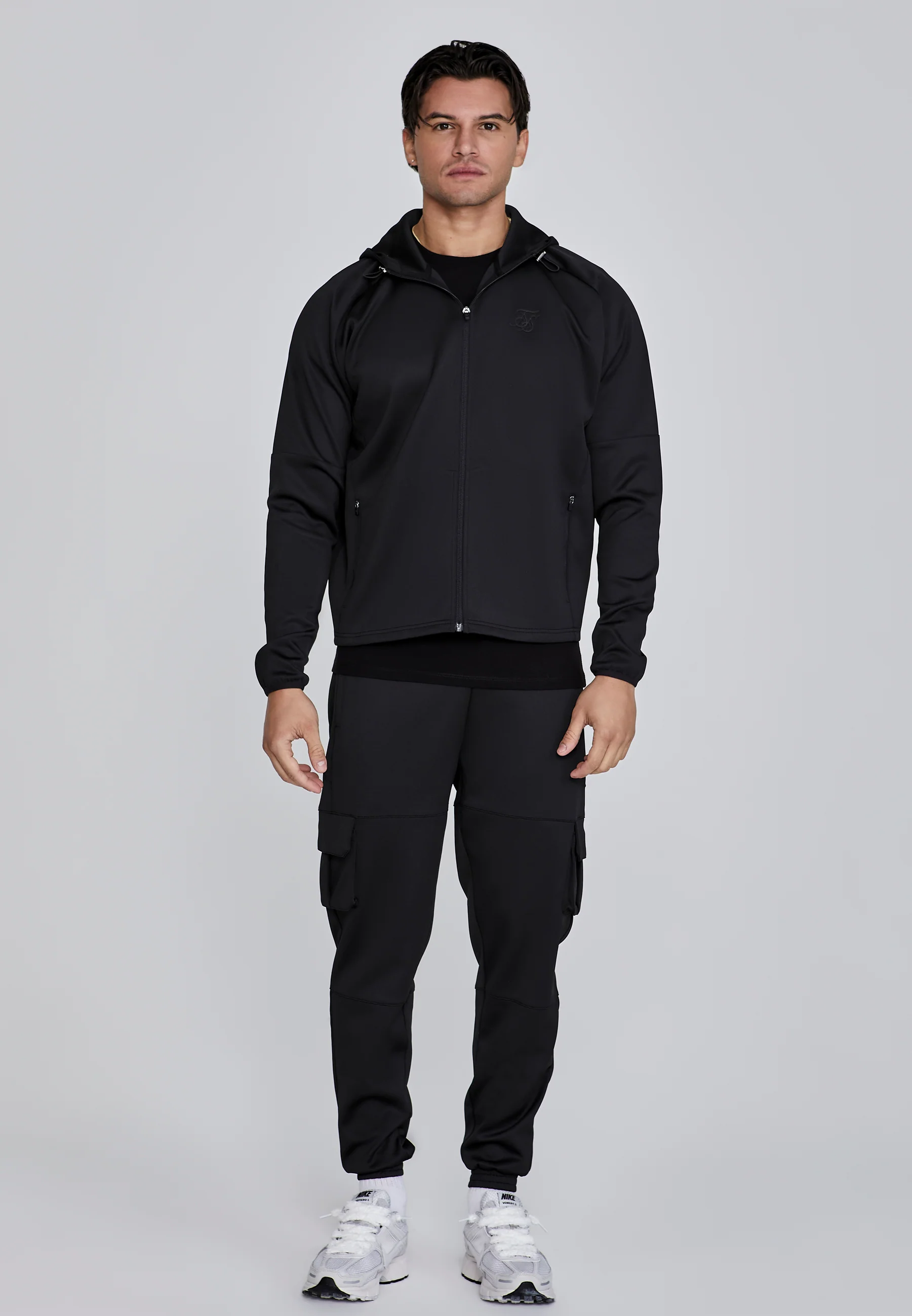 Black Full Zip Hoodie - Image 3