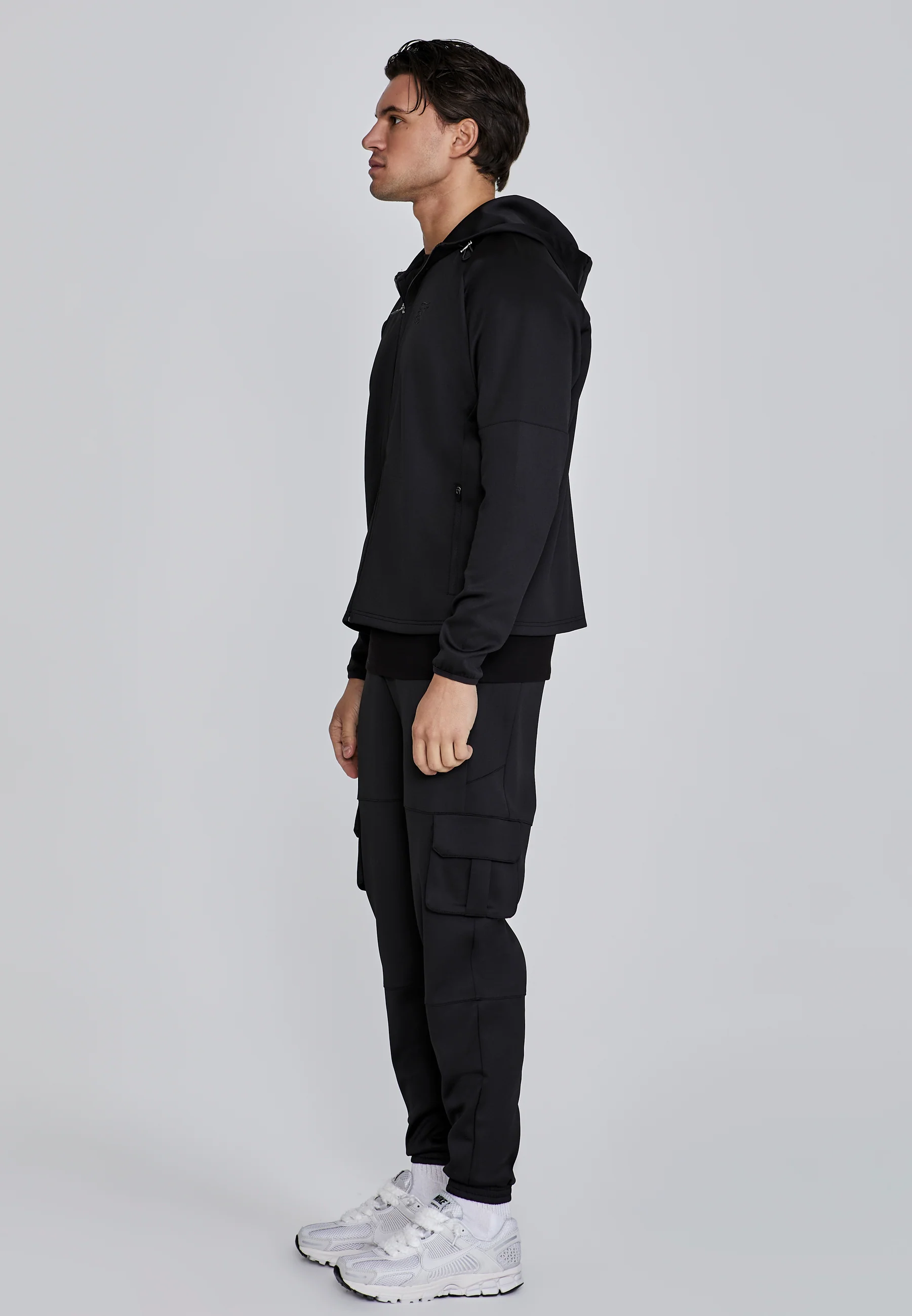 Black Full Zip Hoodie - Image 5