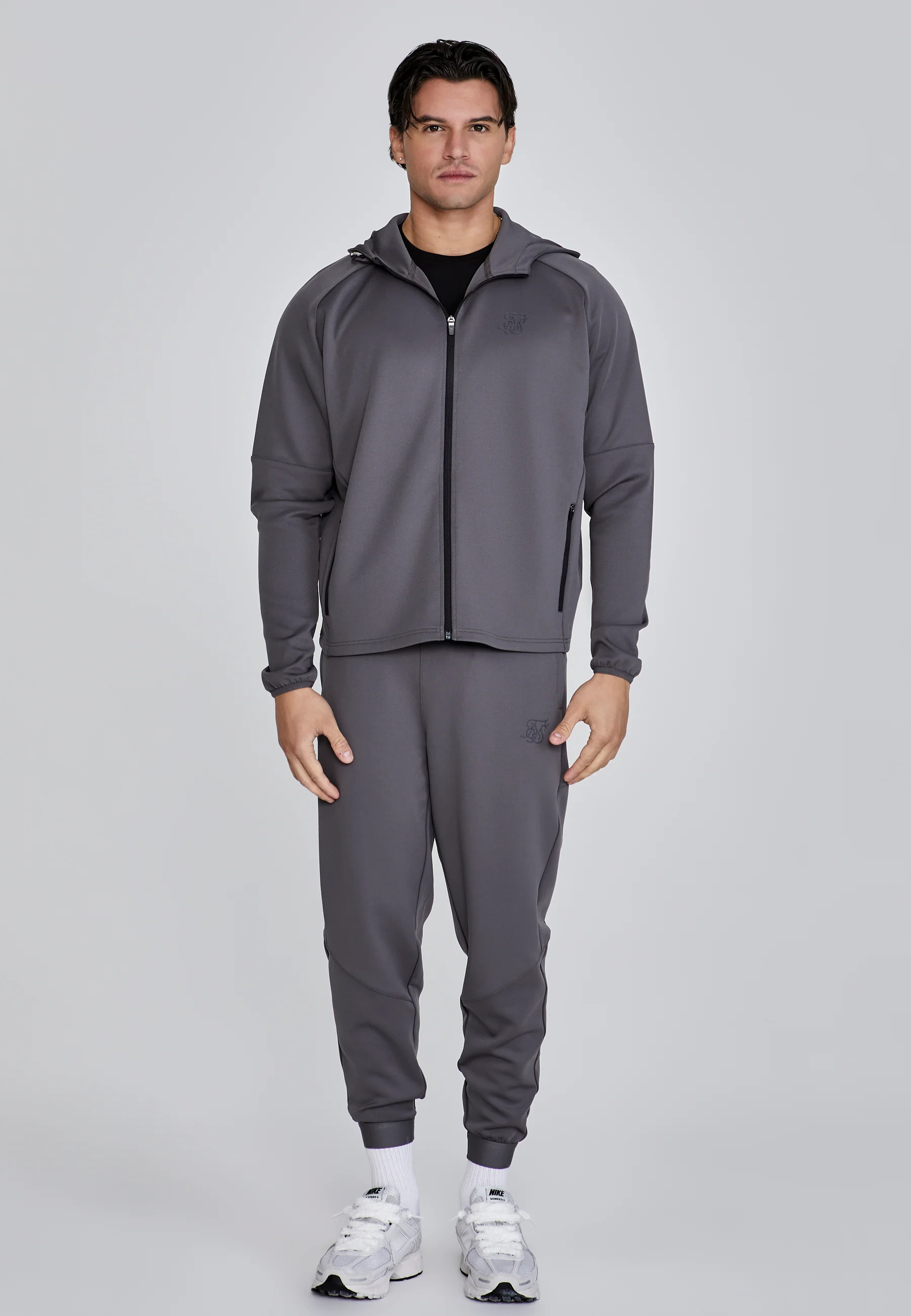 Grey Full Zip Hoodie - Image 2