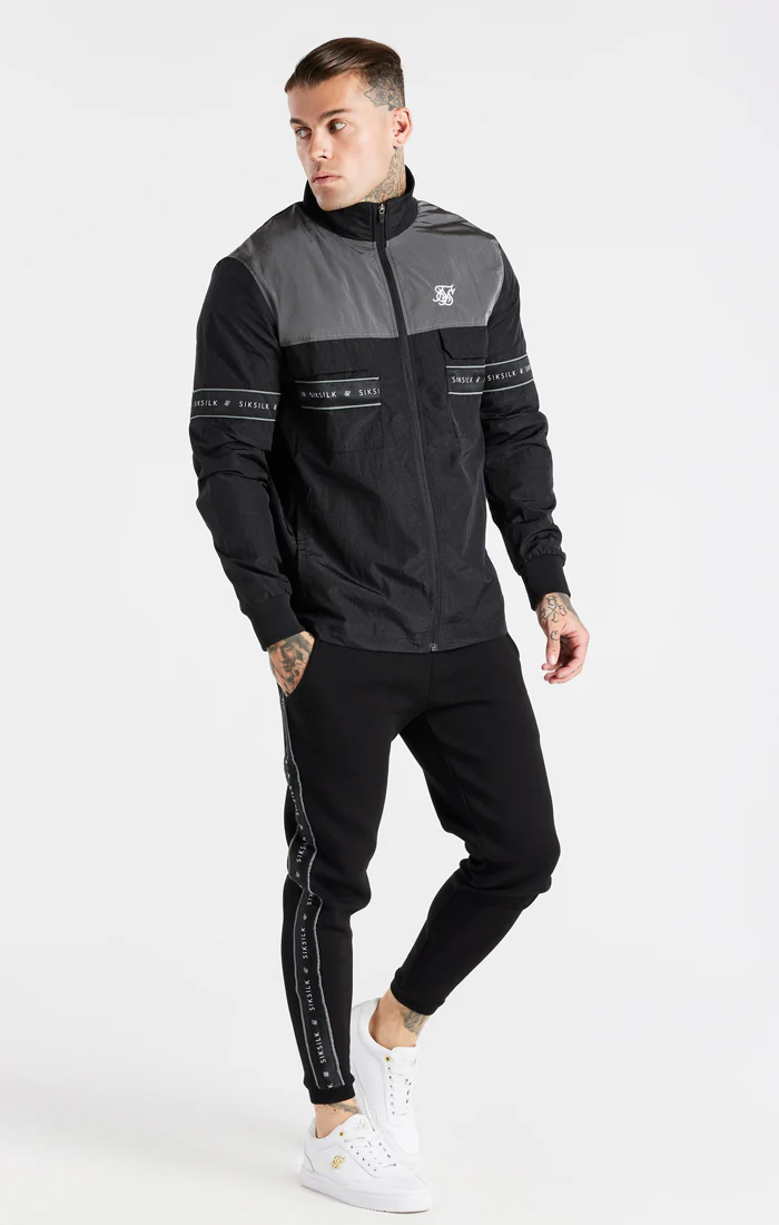 Black Funnel Tape Jacket - Image 3