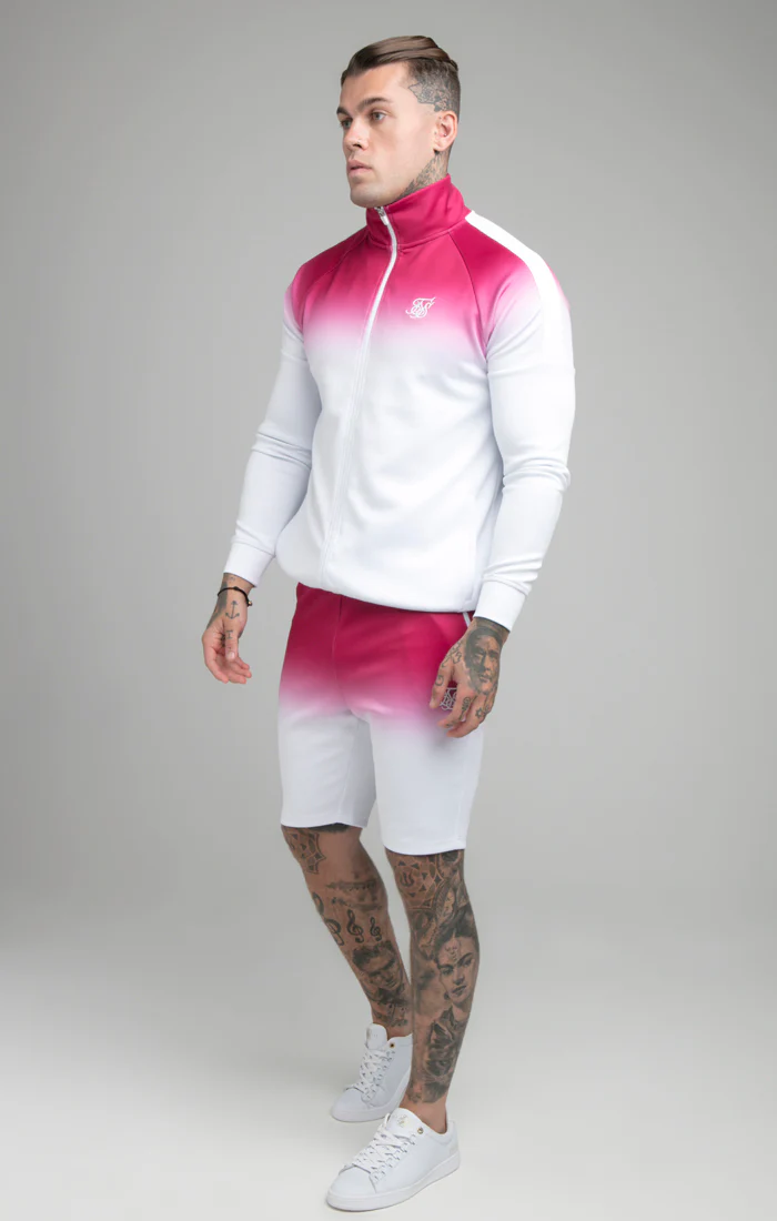 Pink Fade Zip-Thru Track Top - Image 3