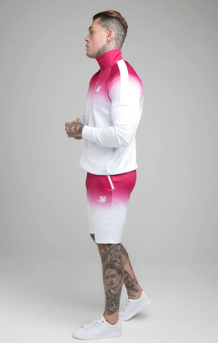 Pink Fade Zip-Thru Track Top - Image 4