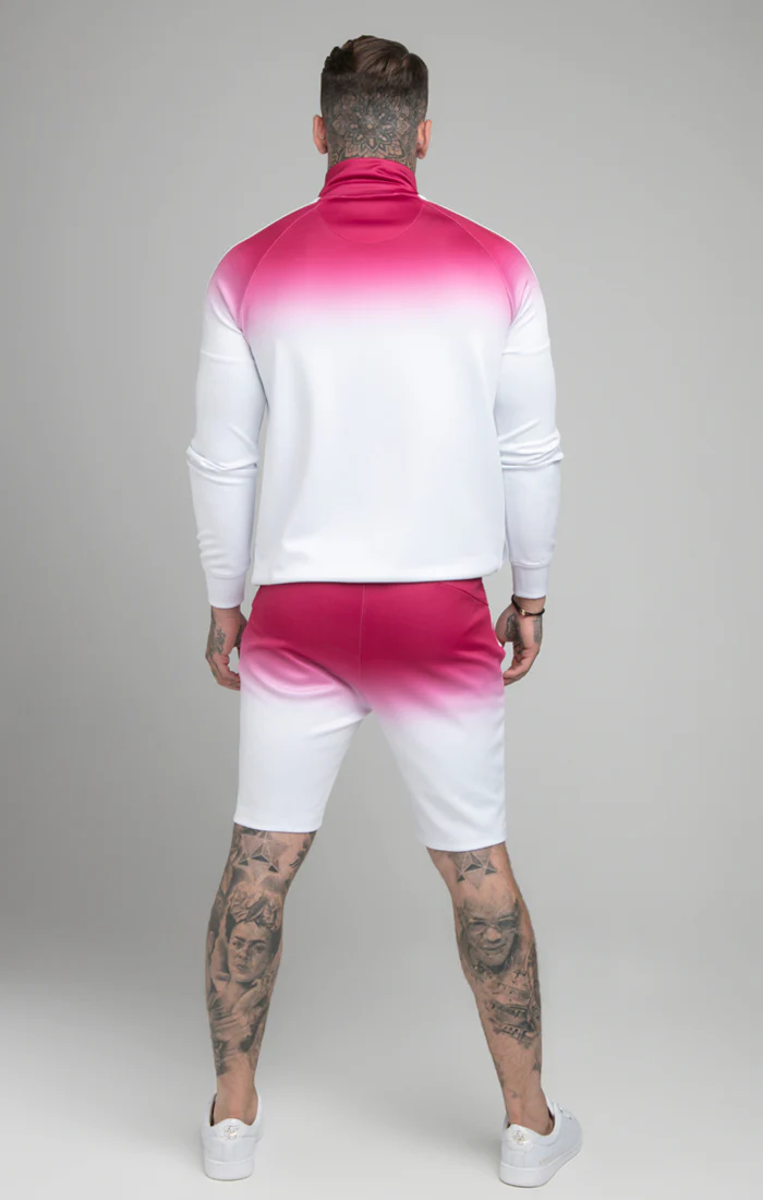 Pink Fade Zip-Thru Track Top - Image 5